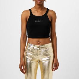 Palm Angels Script Logo Tank Top