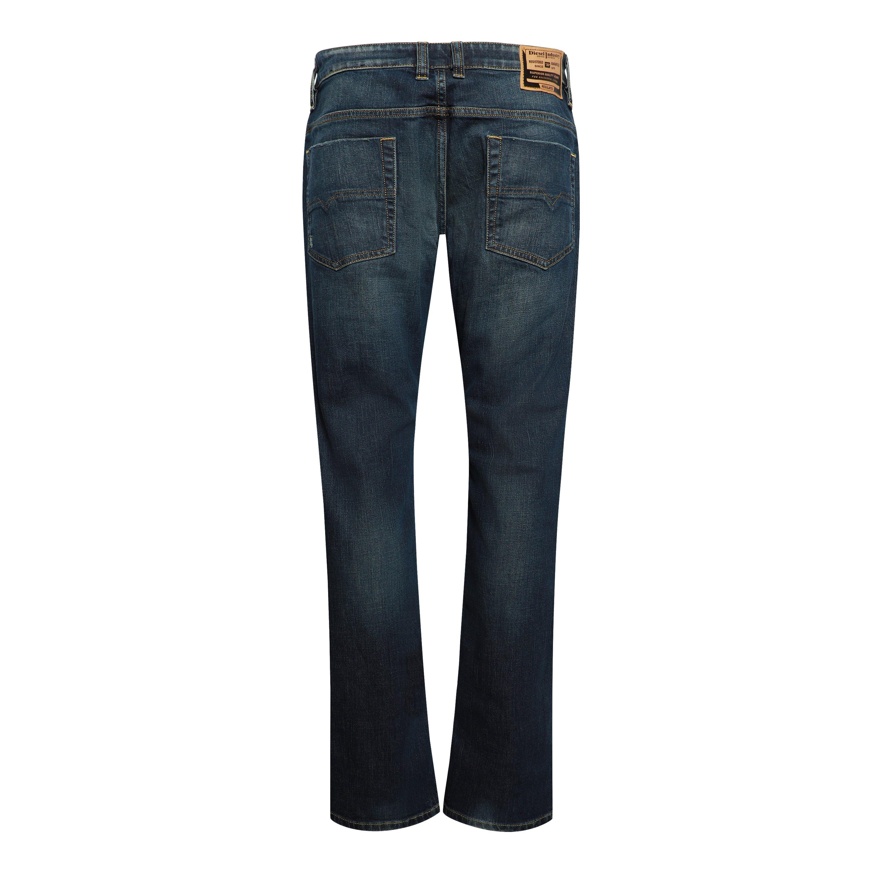 Blue Denim - Diesel - Diesel 2020 D-Viker Straight Leg Jeans Mens - 2