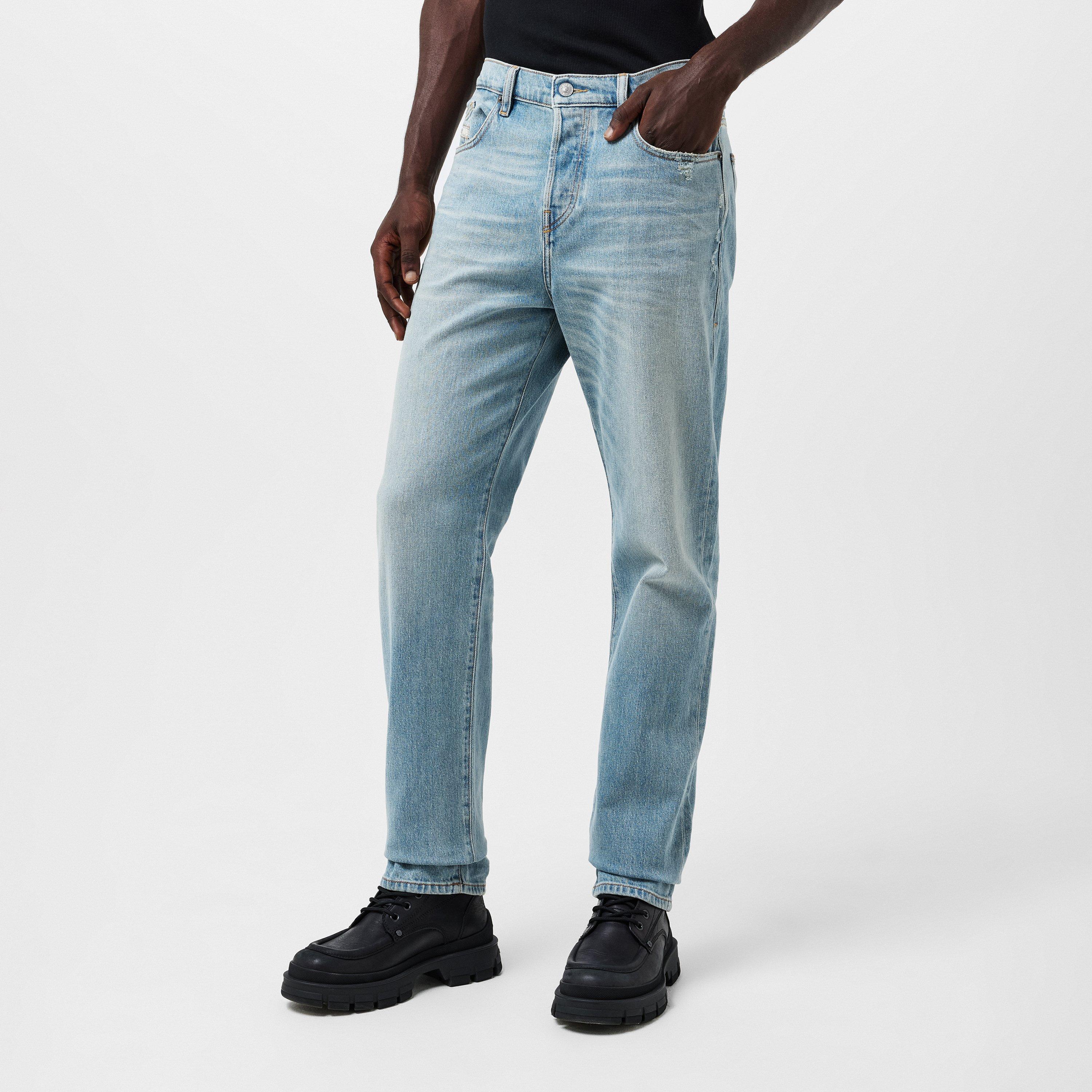 Blue Denim - Diesel - Men's Straight Leg Jeans - 3