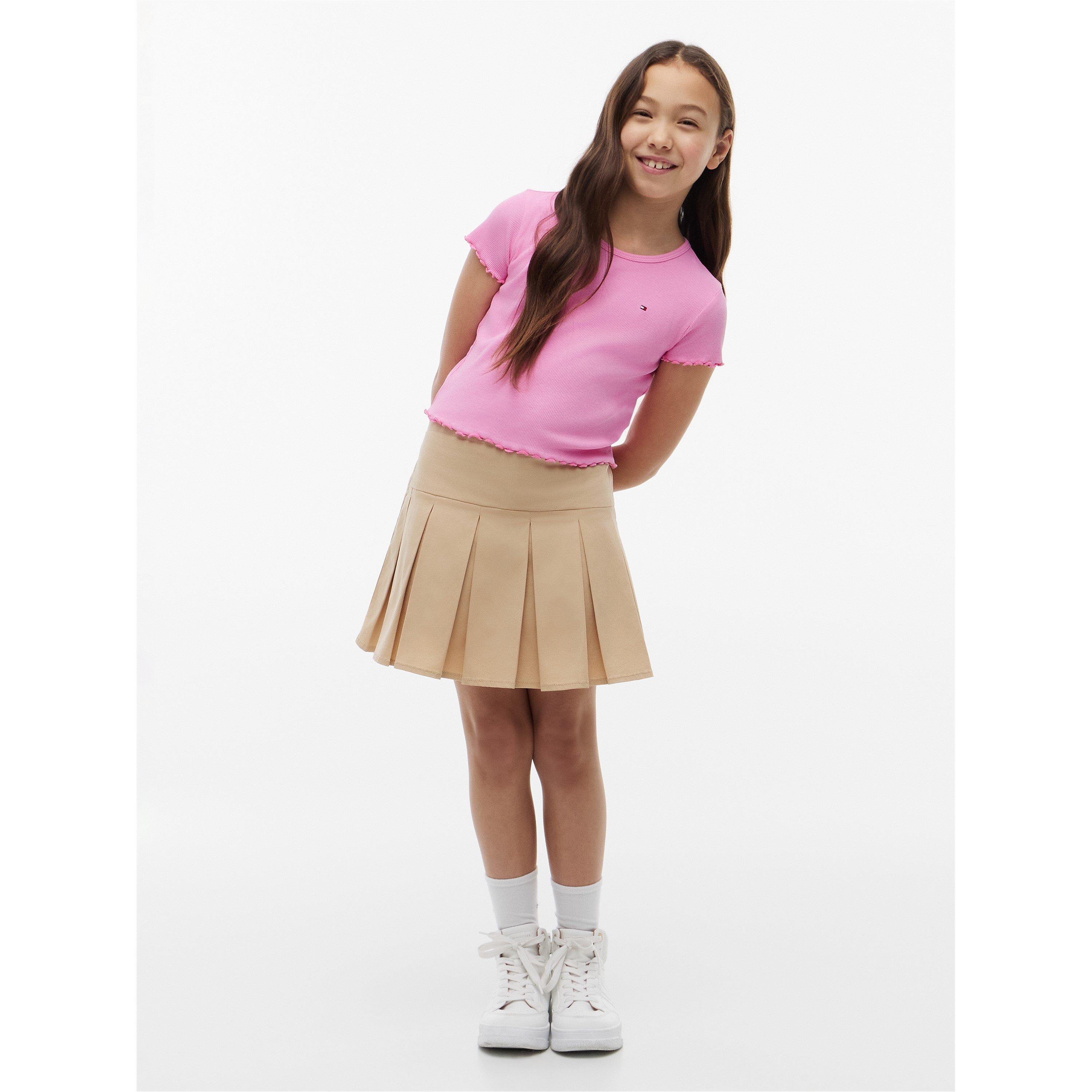 Pink Daisy TOU - Tommy Hilfiger - Essential Rib Top Ss - 3