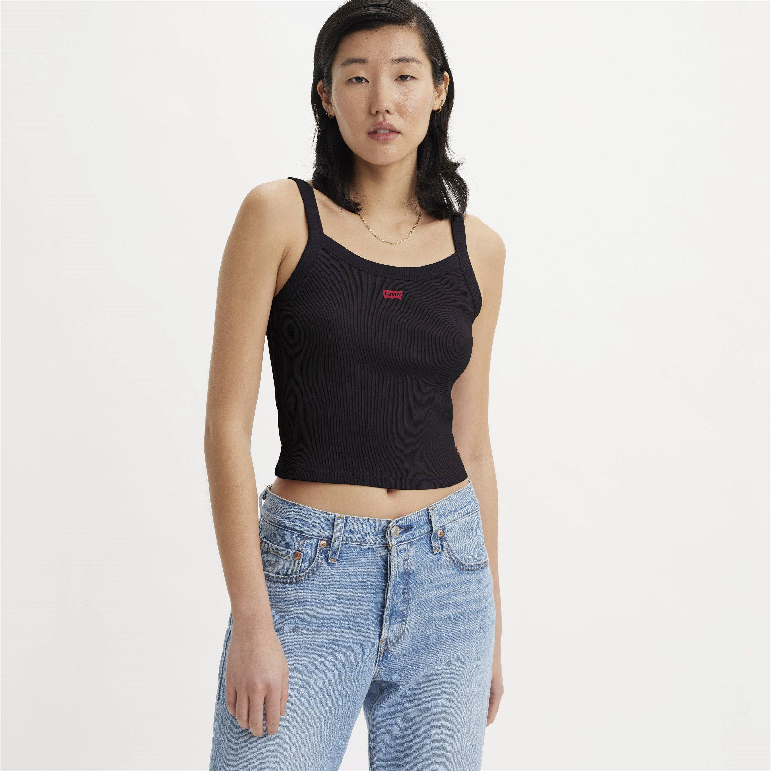 Levis Women's Essential Sporty Tank Top - Black - 8 (XS)