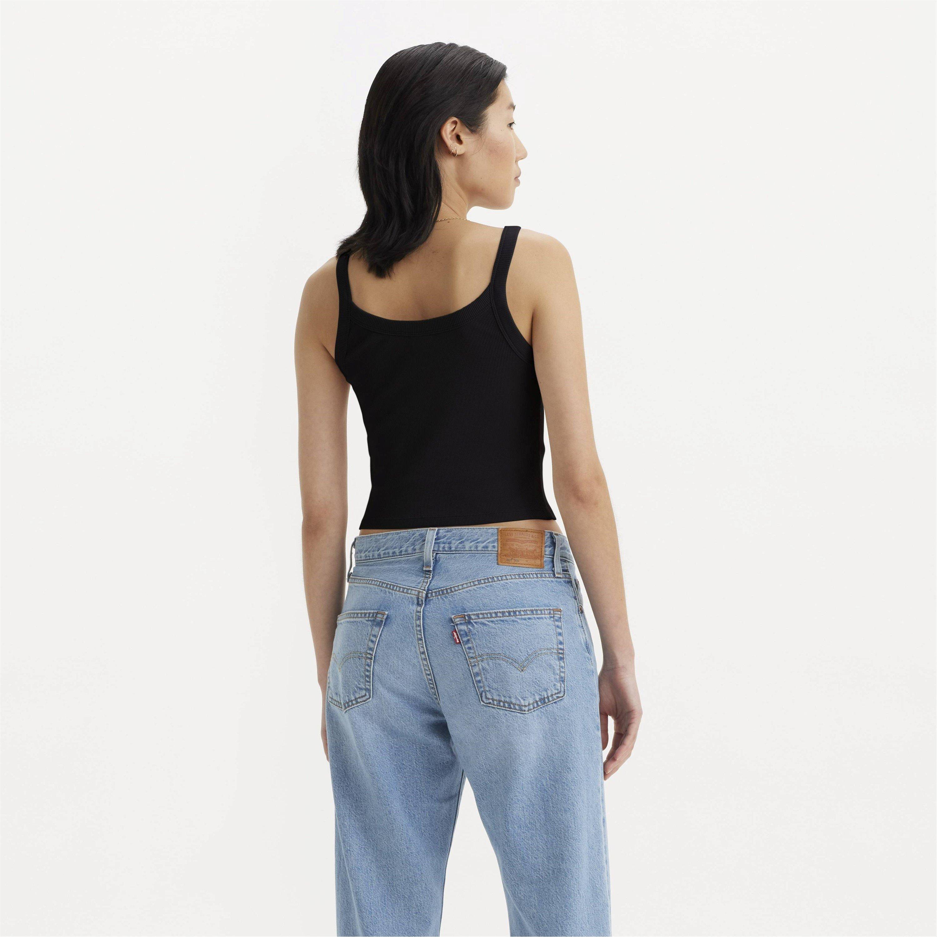 Black - Levis - Essential Sporty Tank Top - 2