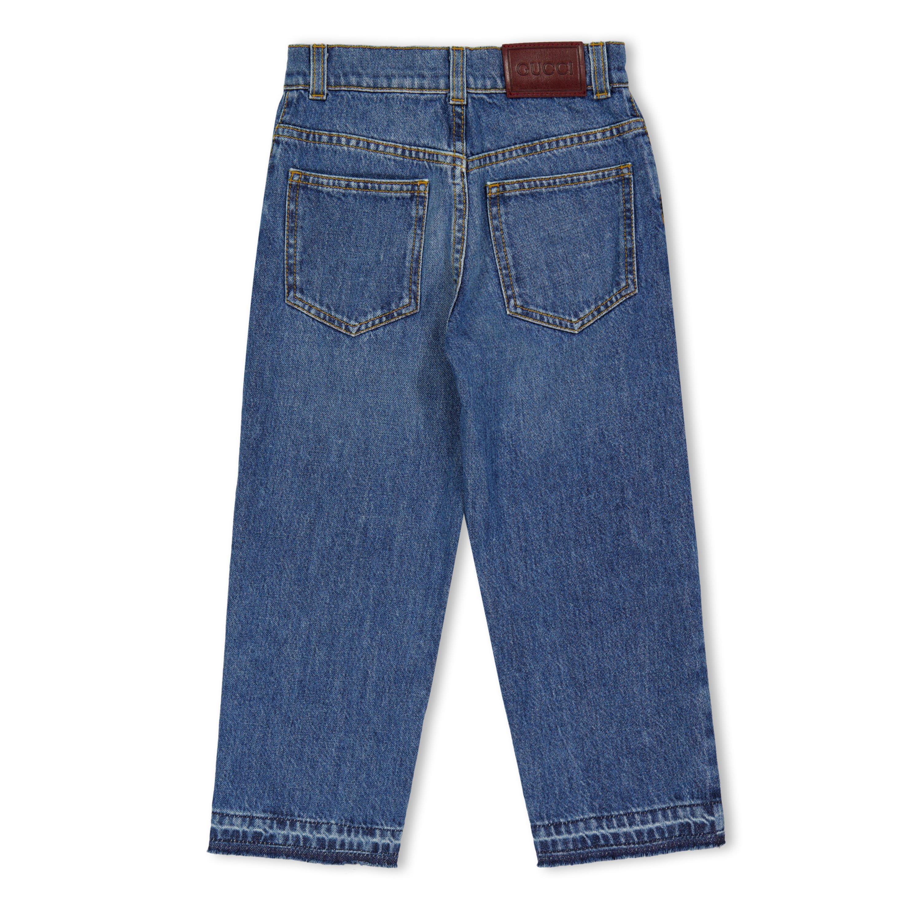 Blue 4011 - Gucci - Gucci Logo Jeans Jn61 - 2