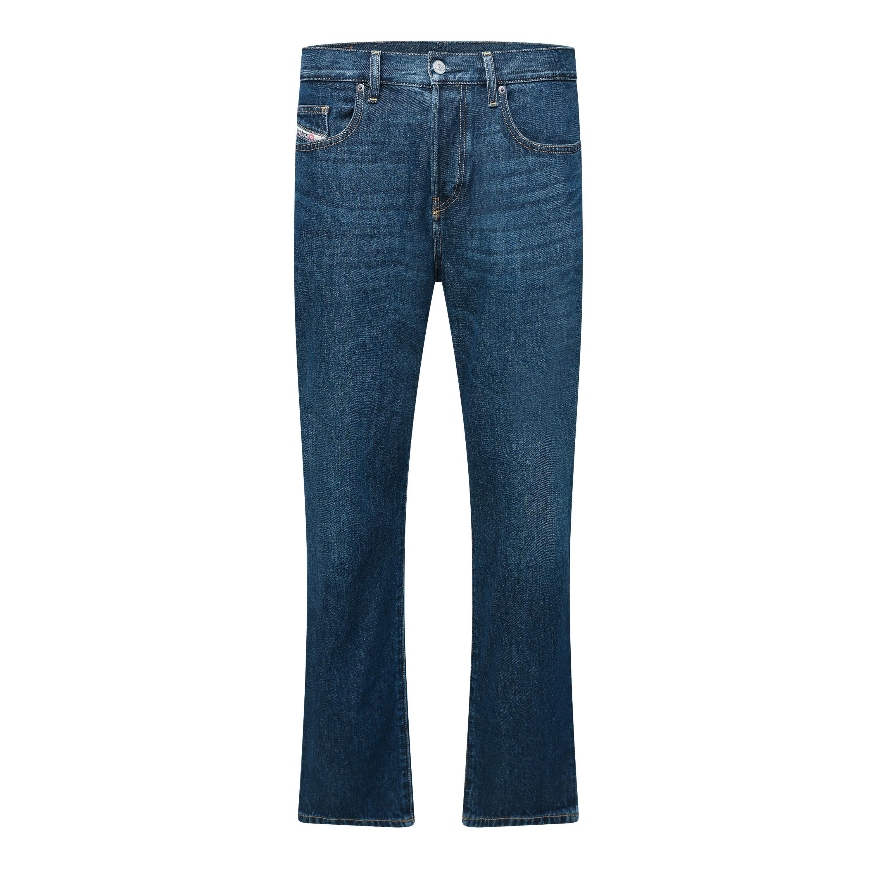 Blue Denim - Diesel - Diesel 2020 D-Viker Straight Leg Jeans Mens - 1