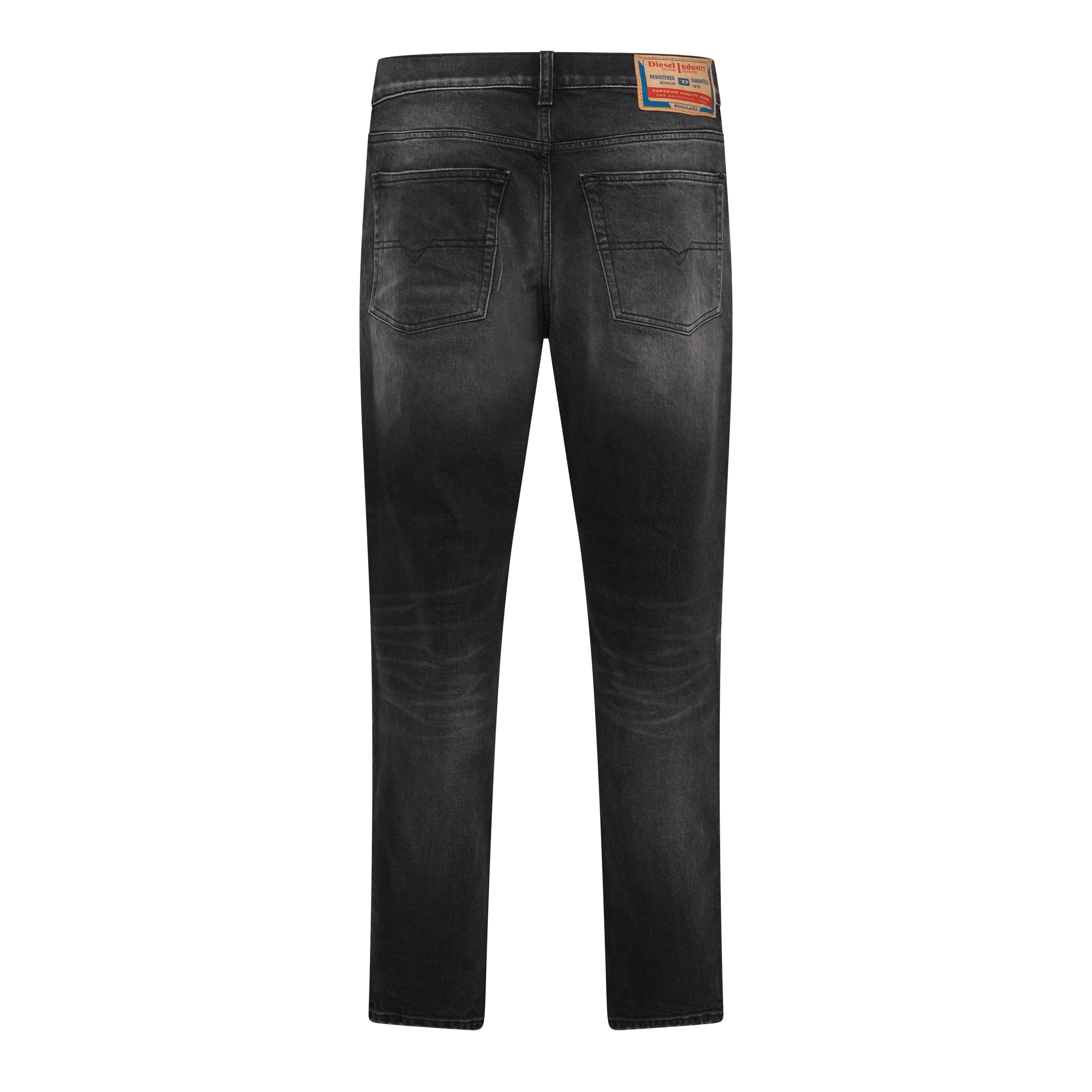 Black/Grey De - Diesel - Men's 2023 D-Finitive Straight Leg Jeans - 2