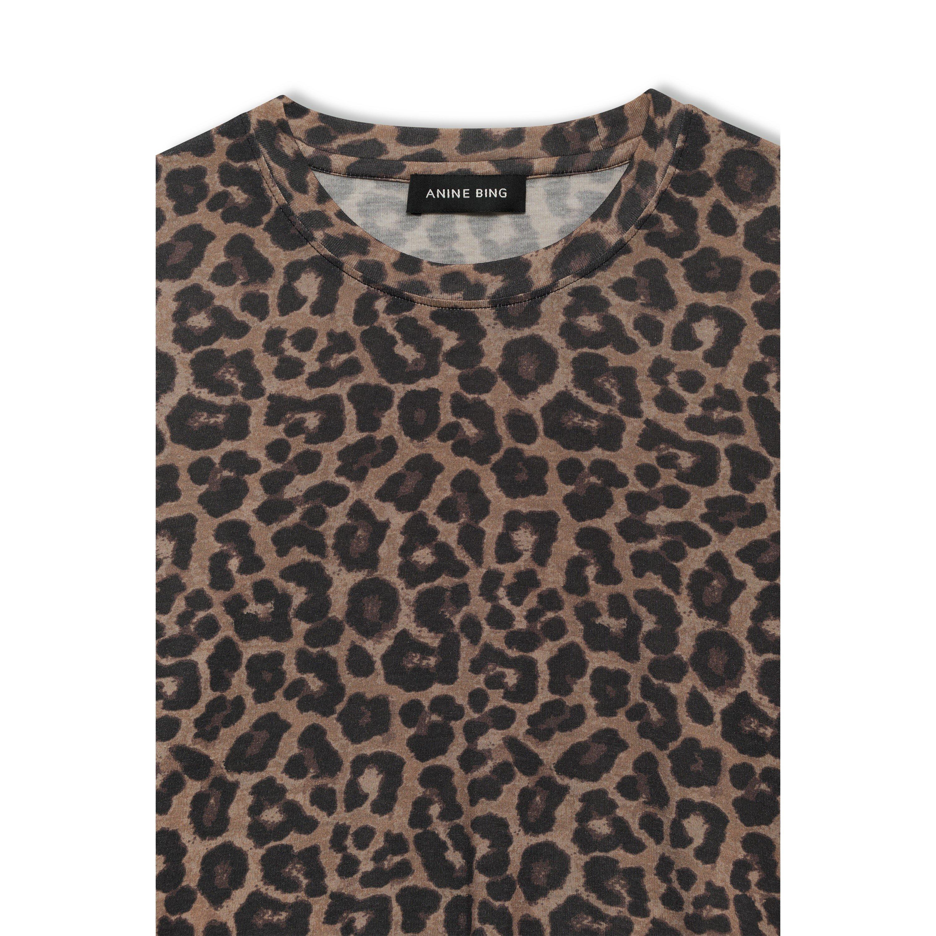 PRINT - Anine Bing - Women's Sylvie Wool Long-Sleeve Slim-Fit T-Shirt - 5
