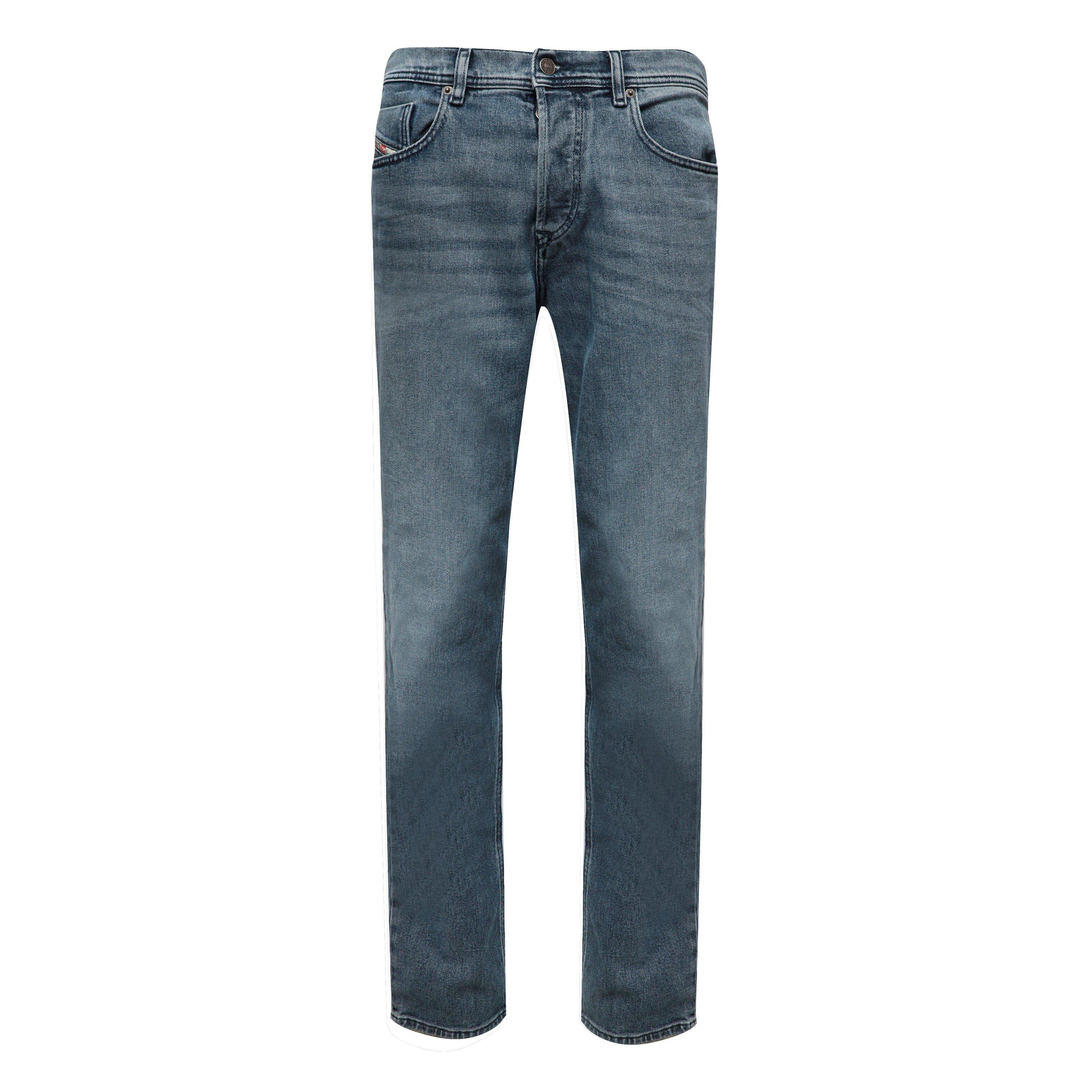 Blue Denim - Diesel - Men's 2023 D-Finitive Straight Leg Jeans - 1