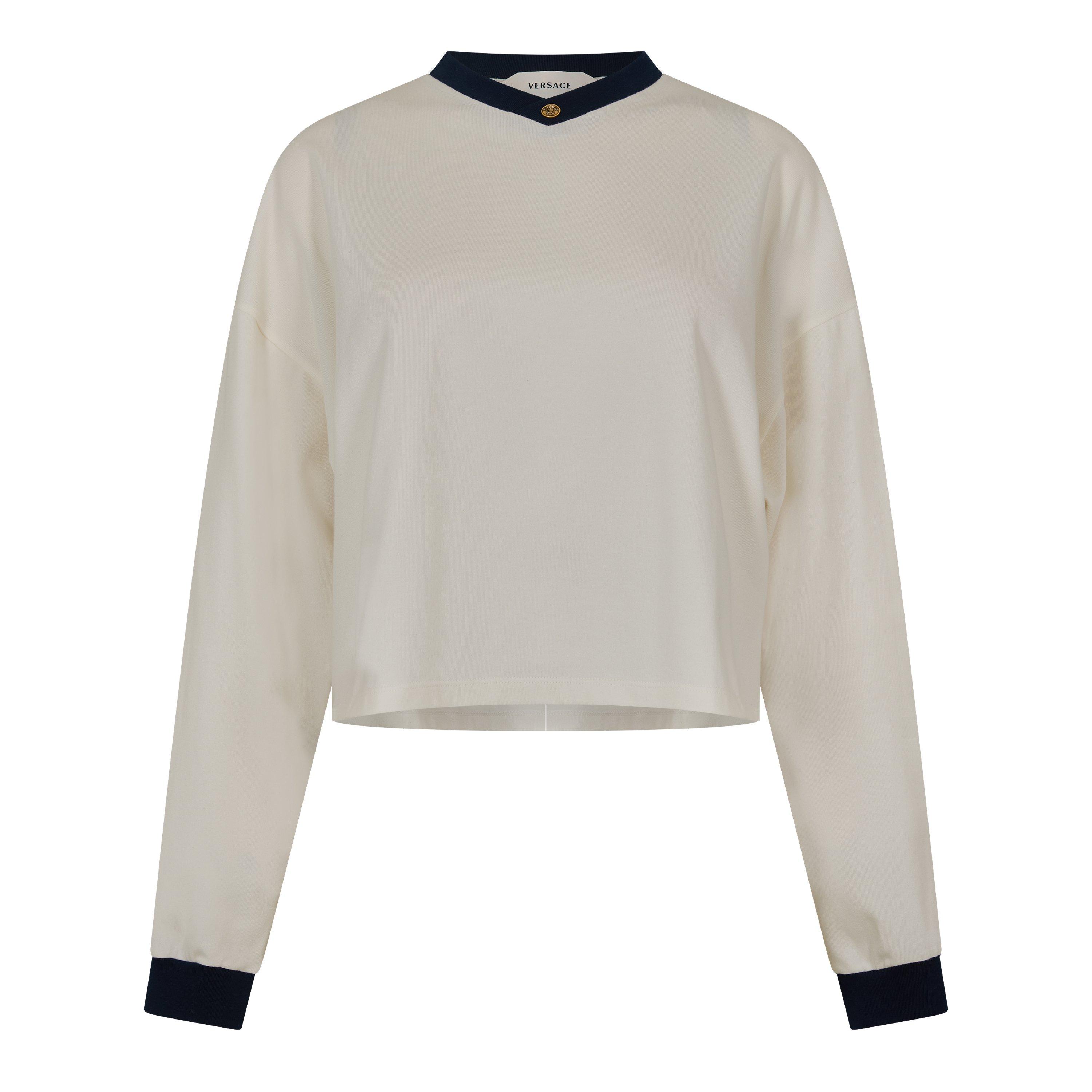 White Ink - Versace - Women's Vintage Medusa Long Sleeve T-Shirt - 1