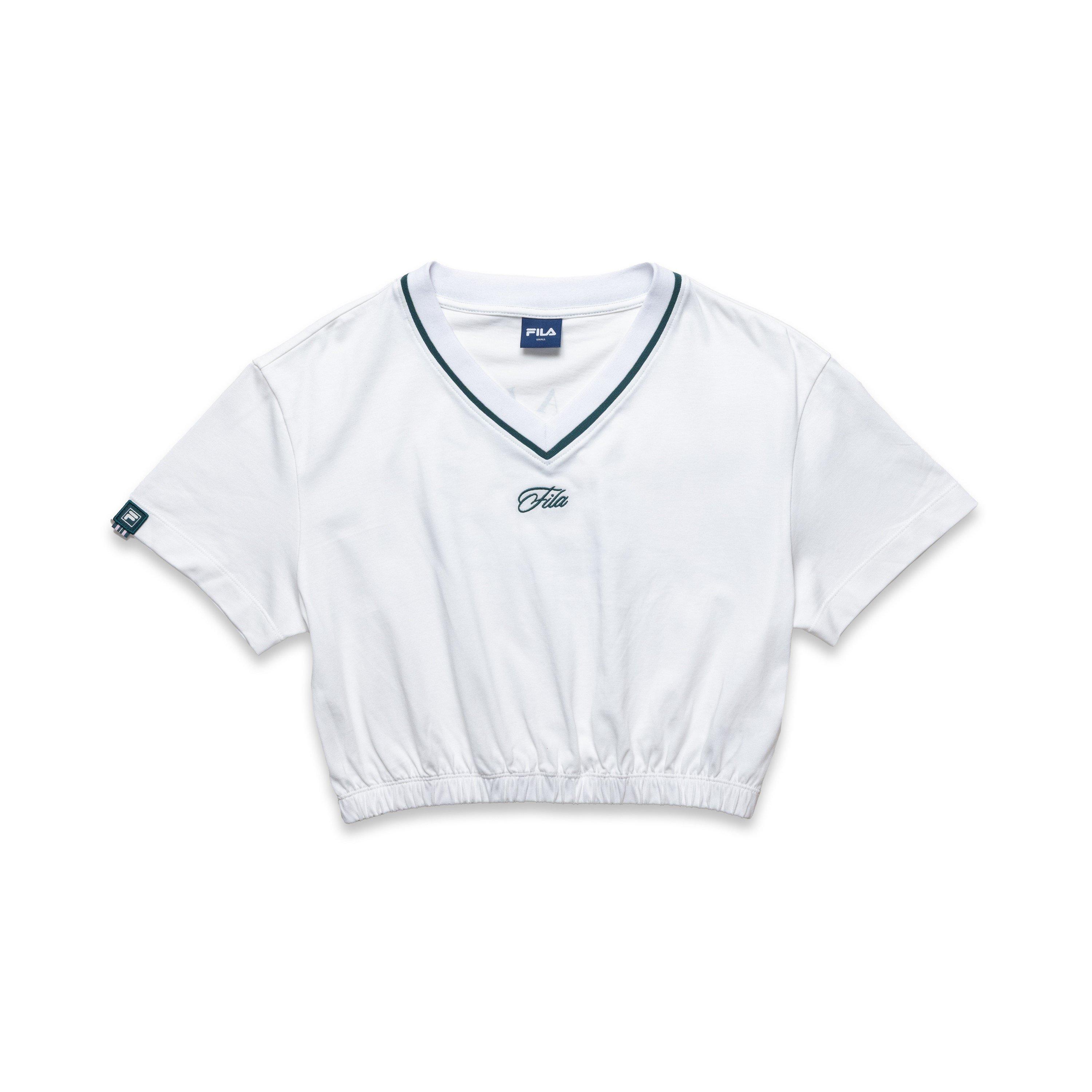 OFF WHITE - Fila - Fila Origin Boxy Tee Ld62 - 1
