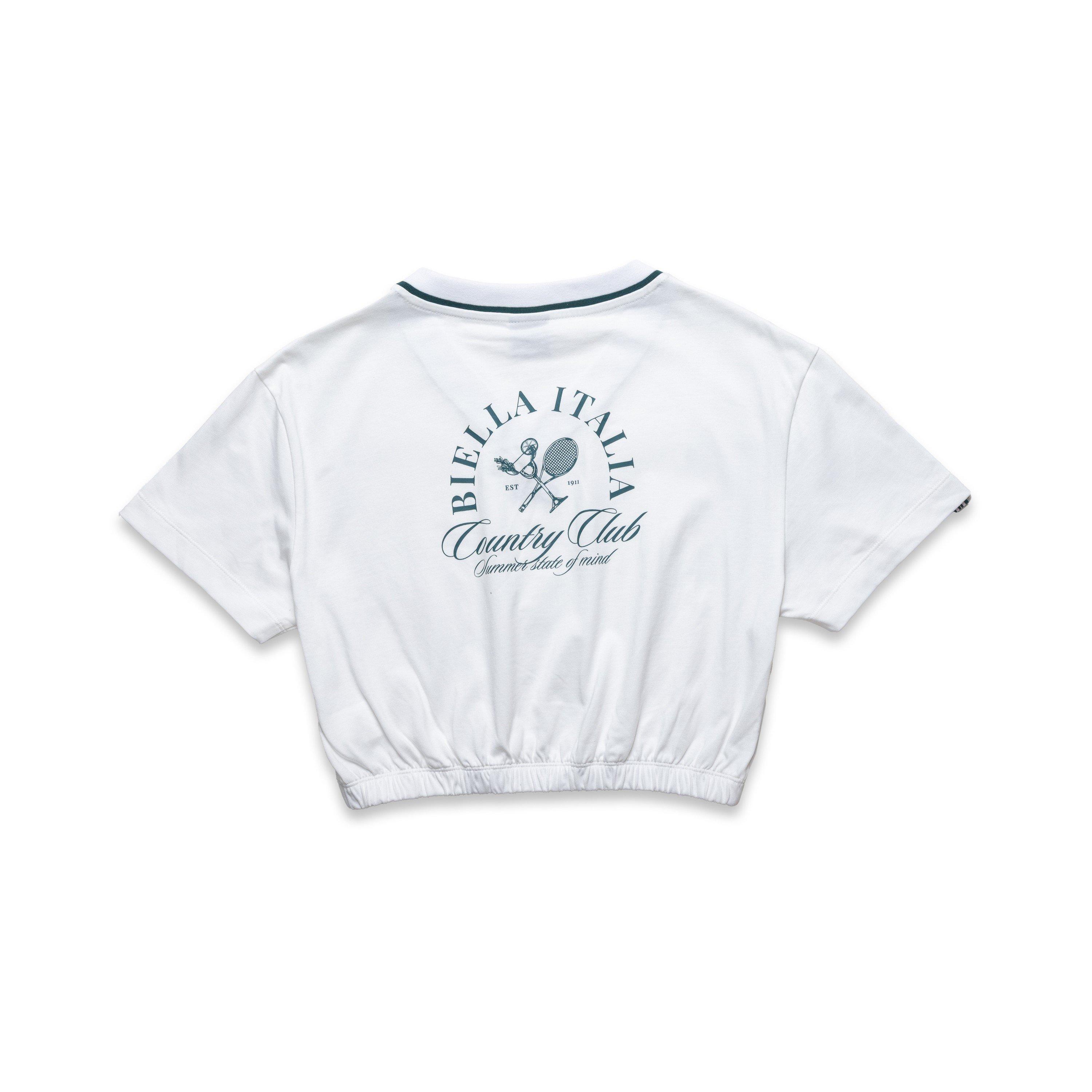 OFF WHITE - Fila - Fila Origin Boxy Tee Ld62 - 3