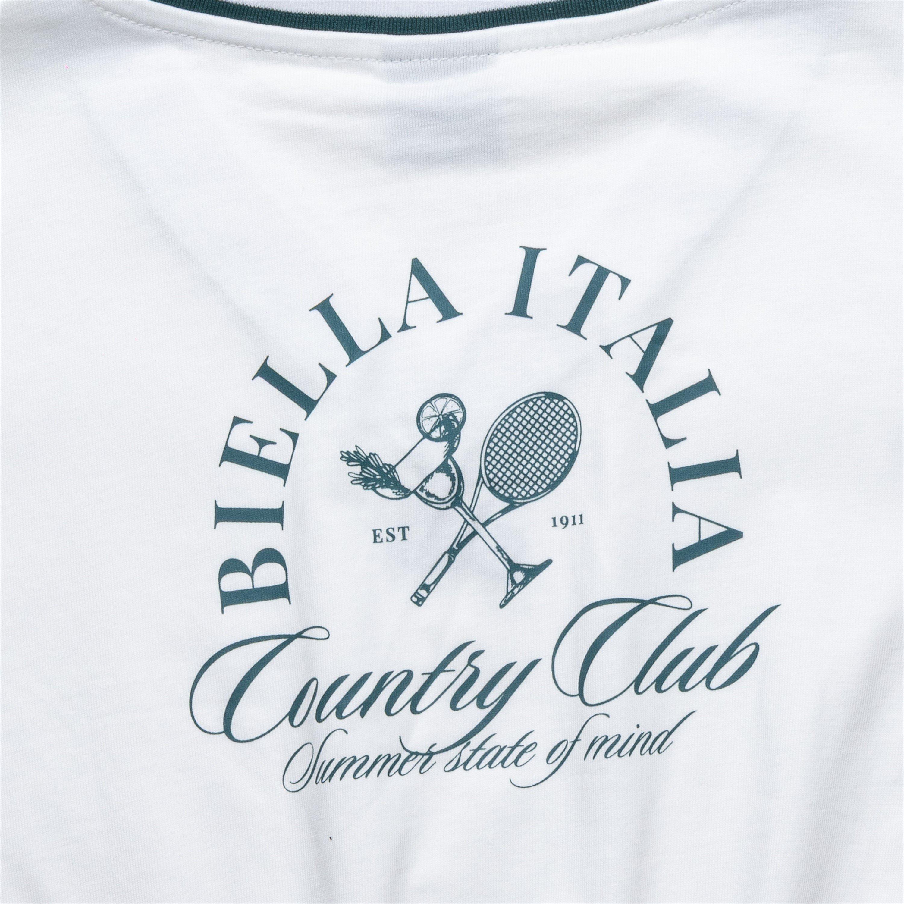 OFF WHITE - Fila - Fila Origin Boxy Tee Ld62 - 4