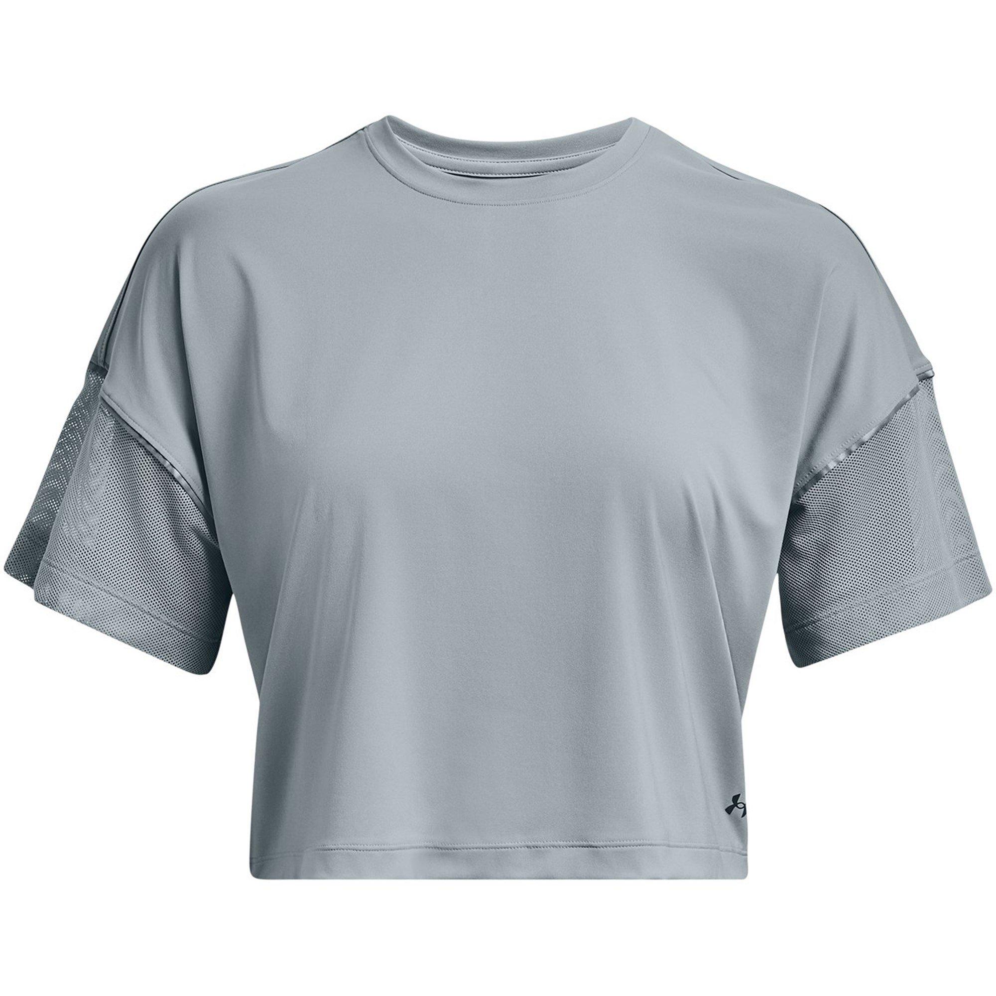 Blau - Under Armour - Rush Vent Crop Top Women’s - 1