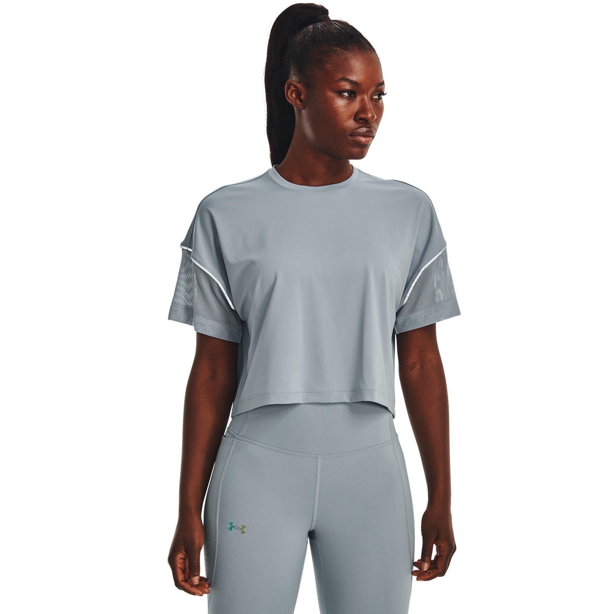 Blau - Under Armour - Rush Vent Crop Top Women’s - 2