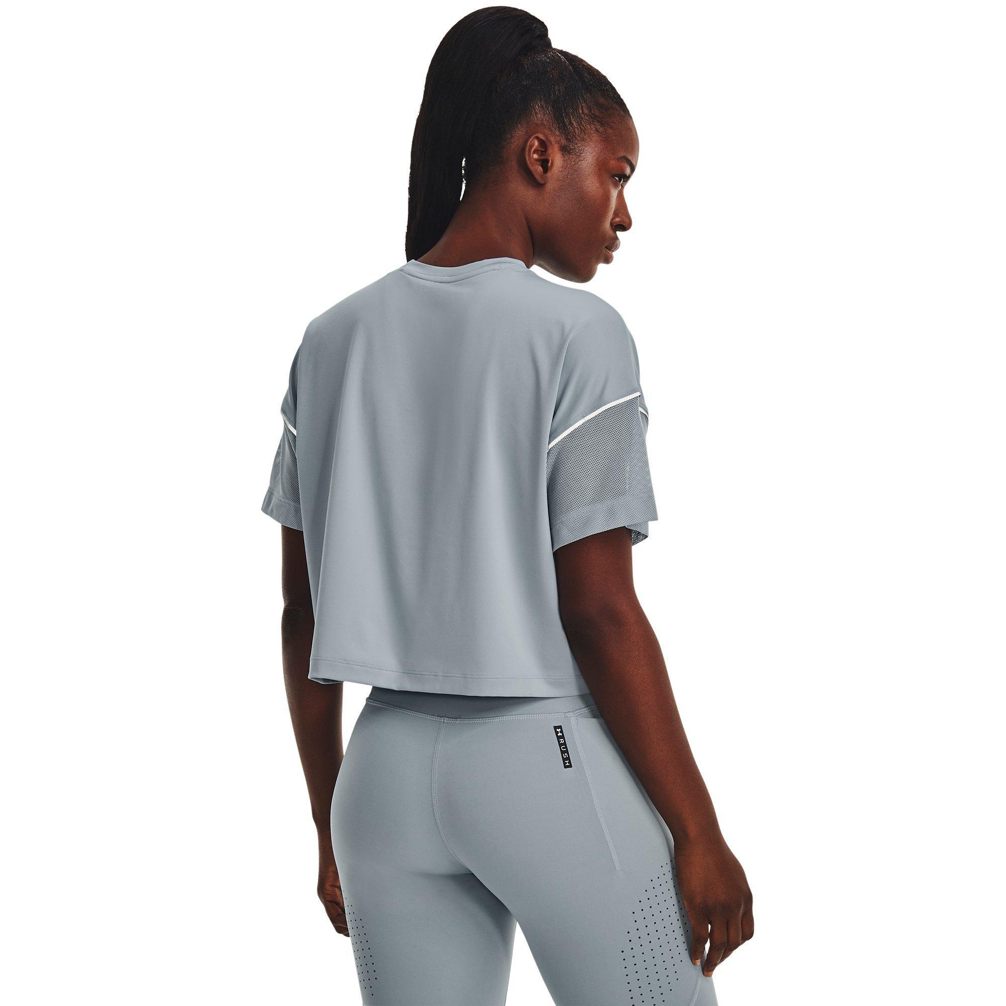 Blau - Under Armour - Rush Vent Crop Top Women’s - 3