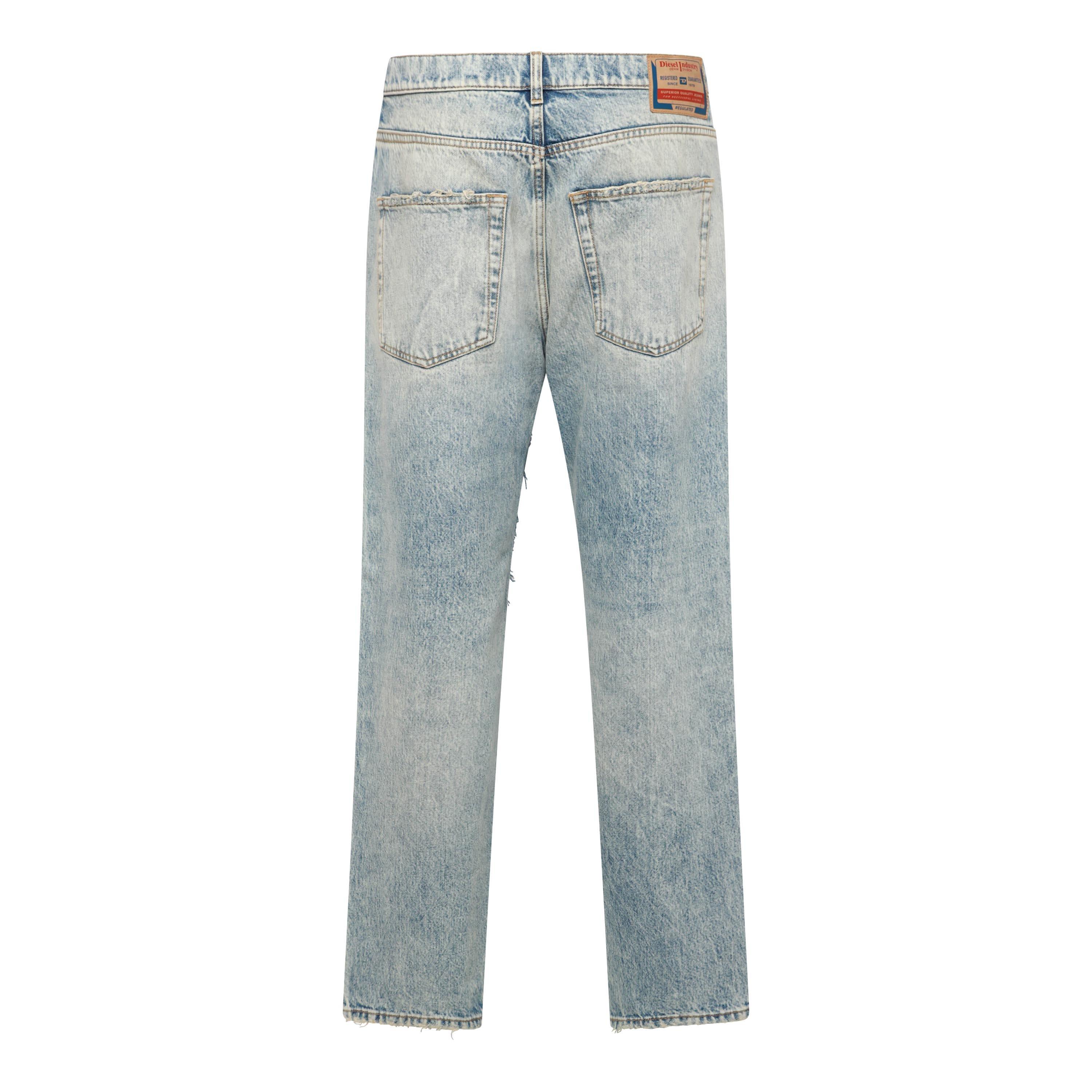 Blue Denim - Diesel - Men's D-Fire-S1 Straight Leg Jeans - 2