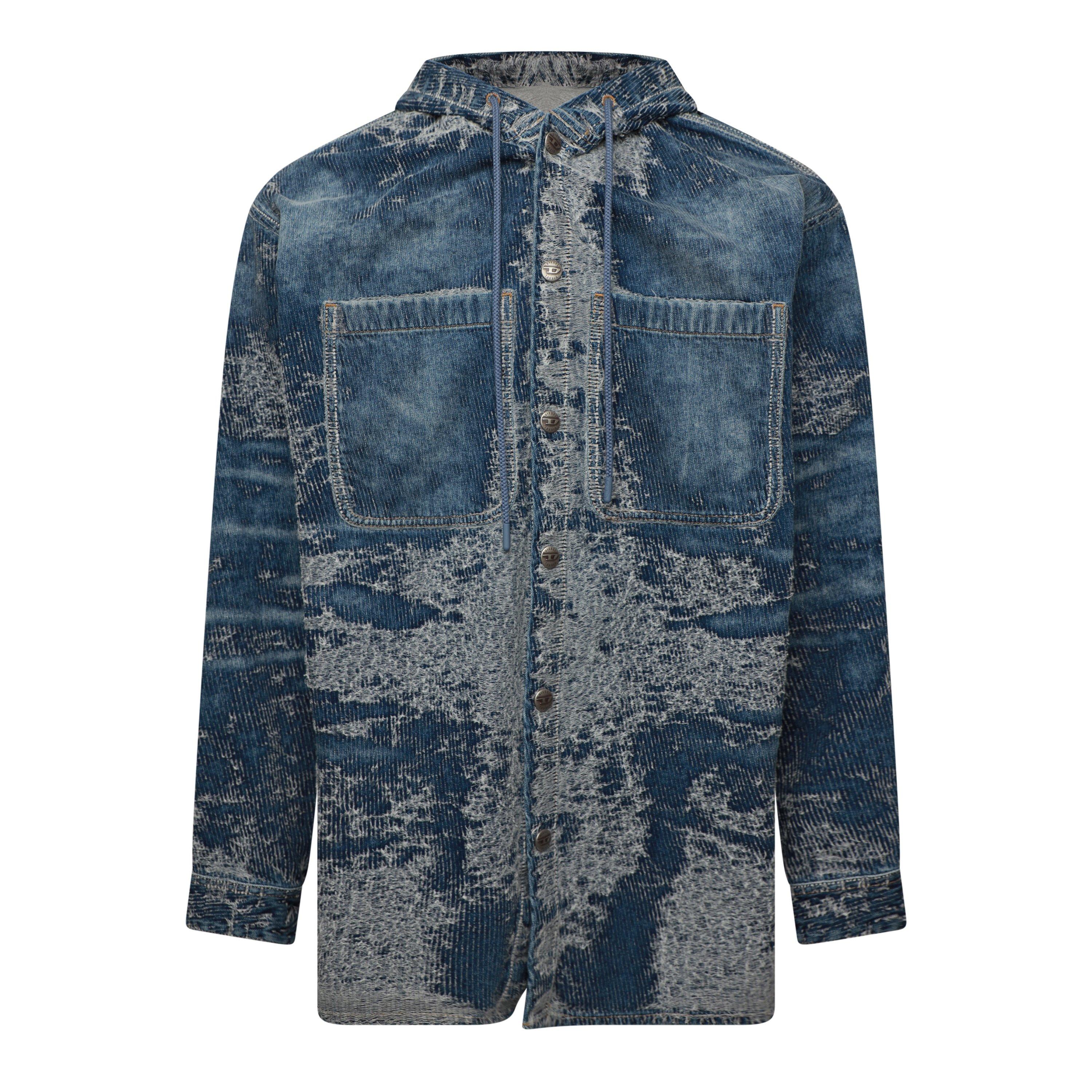 Blue Denim - Diesel - Diesel D-Dewnys-Hood Sn99 - 1