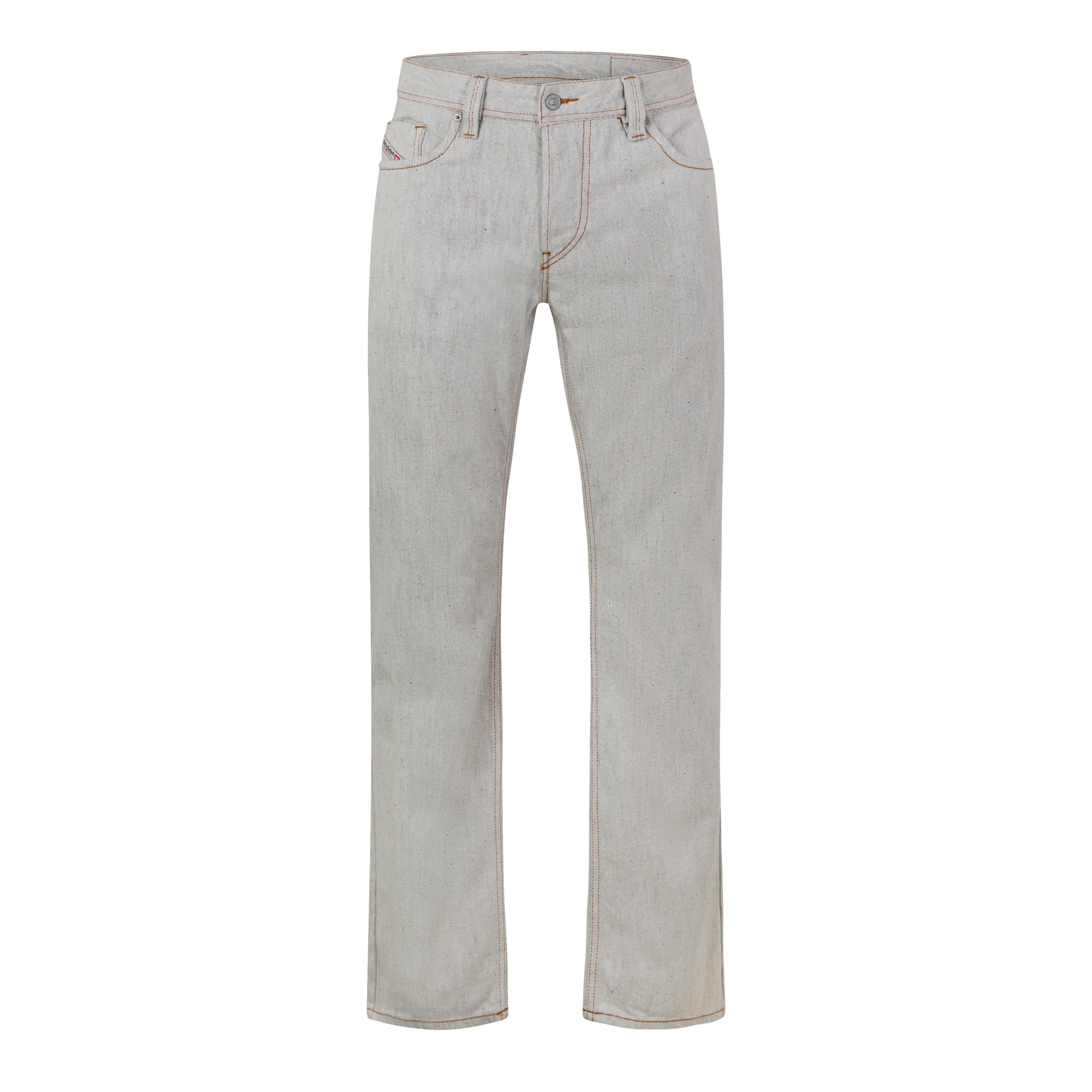 Bright White - Diesel - Men's Markee Pantaloni Straight Jeans - 1