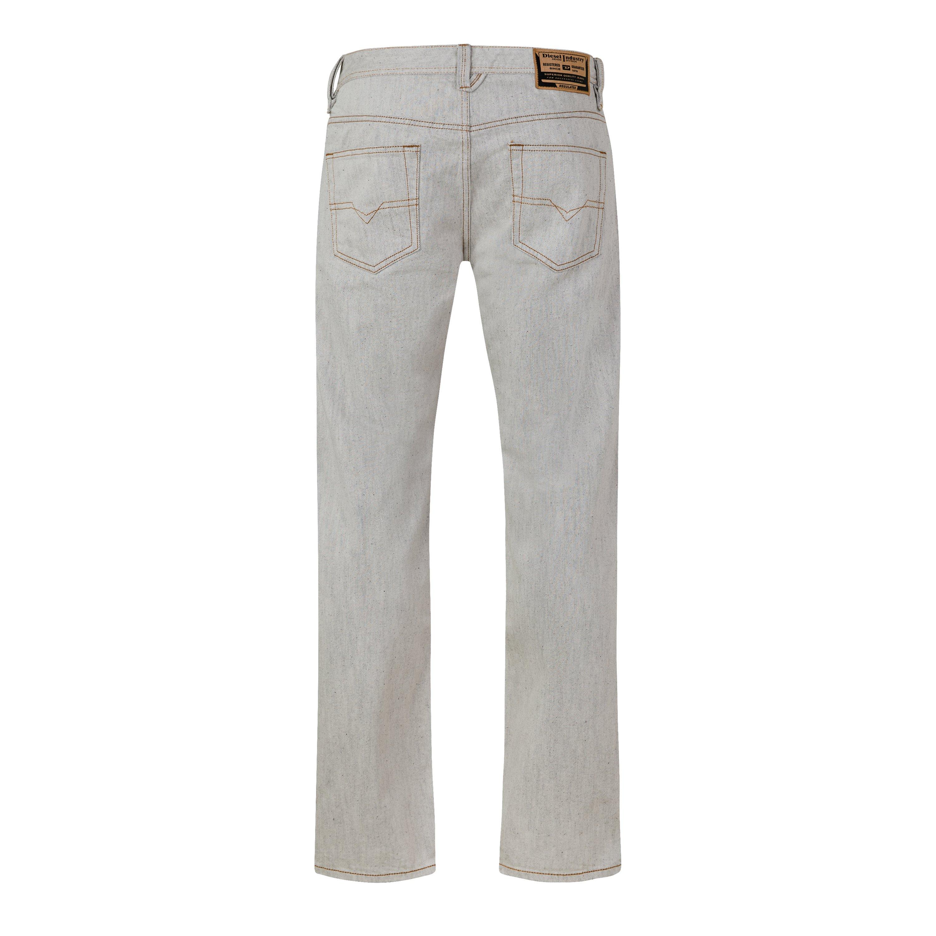 Bright White - Diesel - Men's Markee Pantaloni Straight Jeans - 2