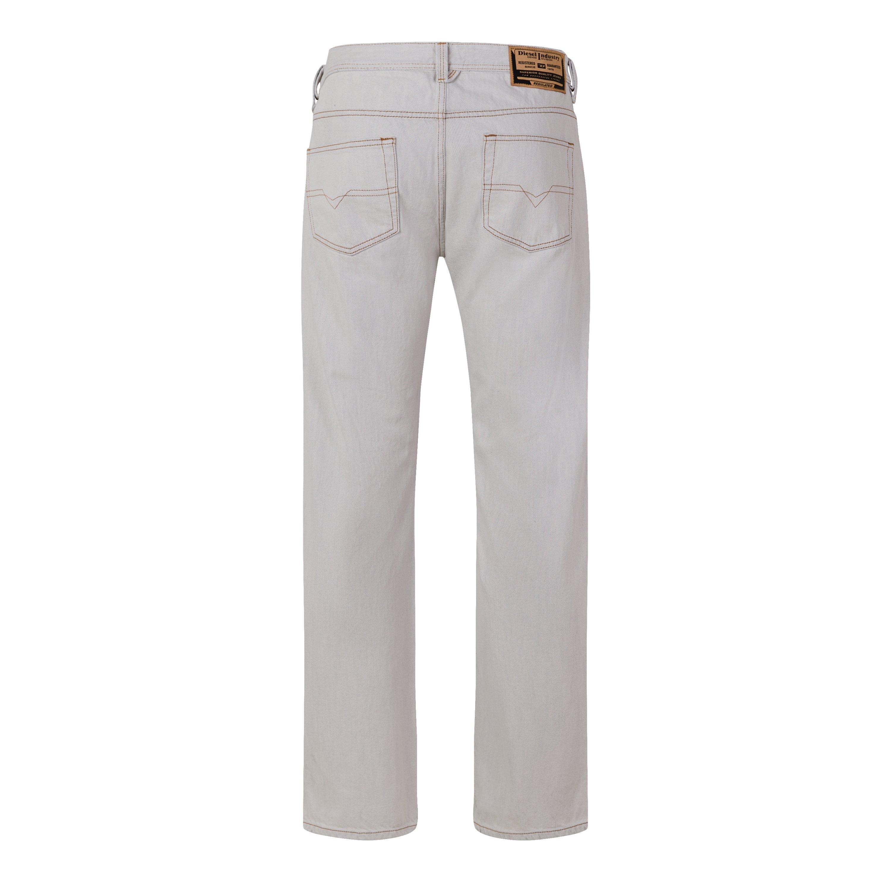 Bright White - Diesel - Men's Markee Pantaloni Straight Leg Jeans - 2