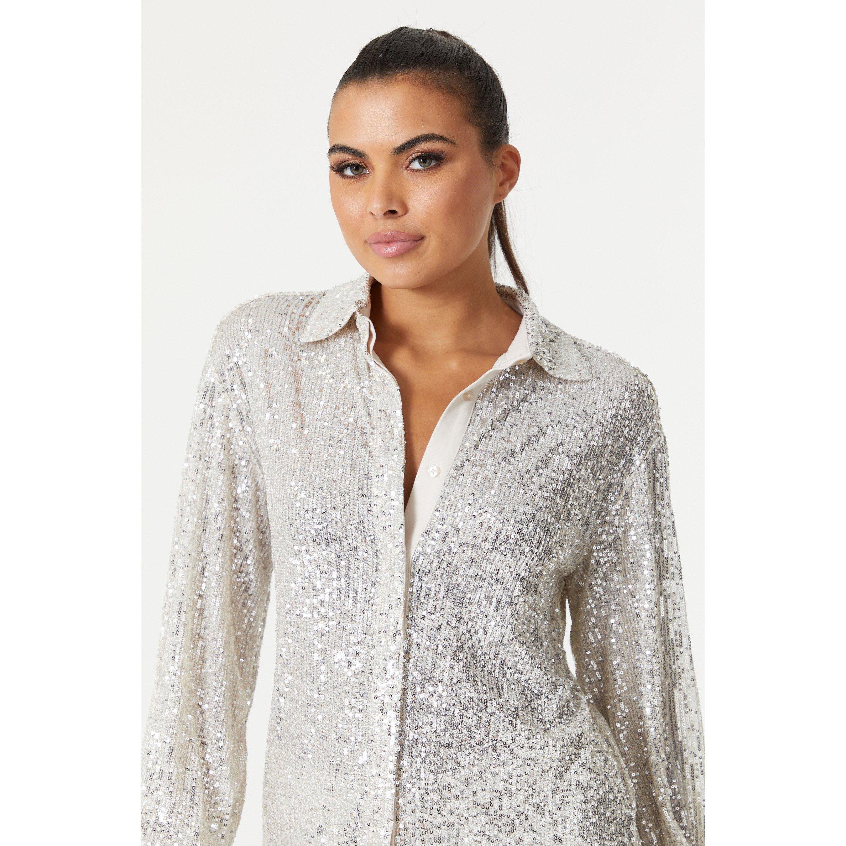 FIO DE PRATA - Be You - Sequin Sequin Shirt - 2