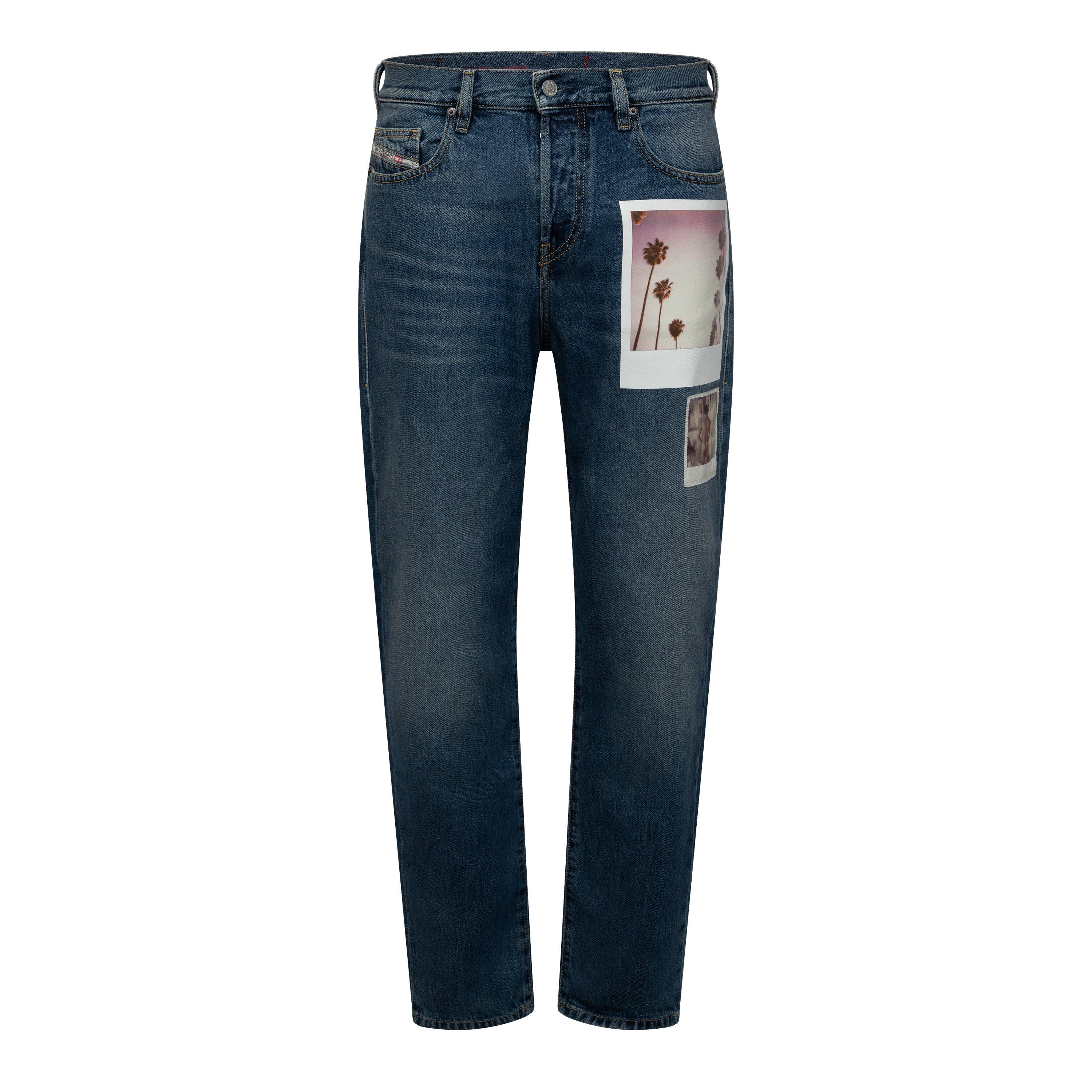 Blue Denim - Diesel - Men's D-Viker Straight Leg Jeans - 1