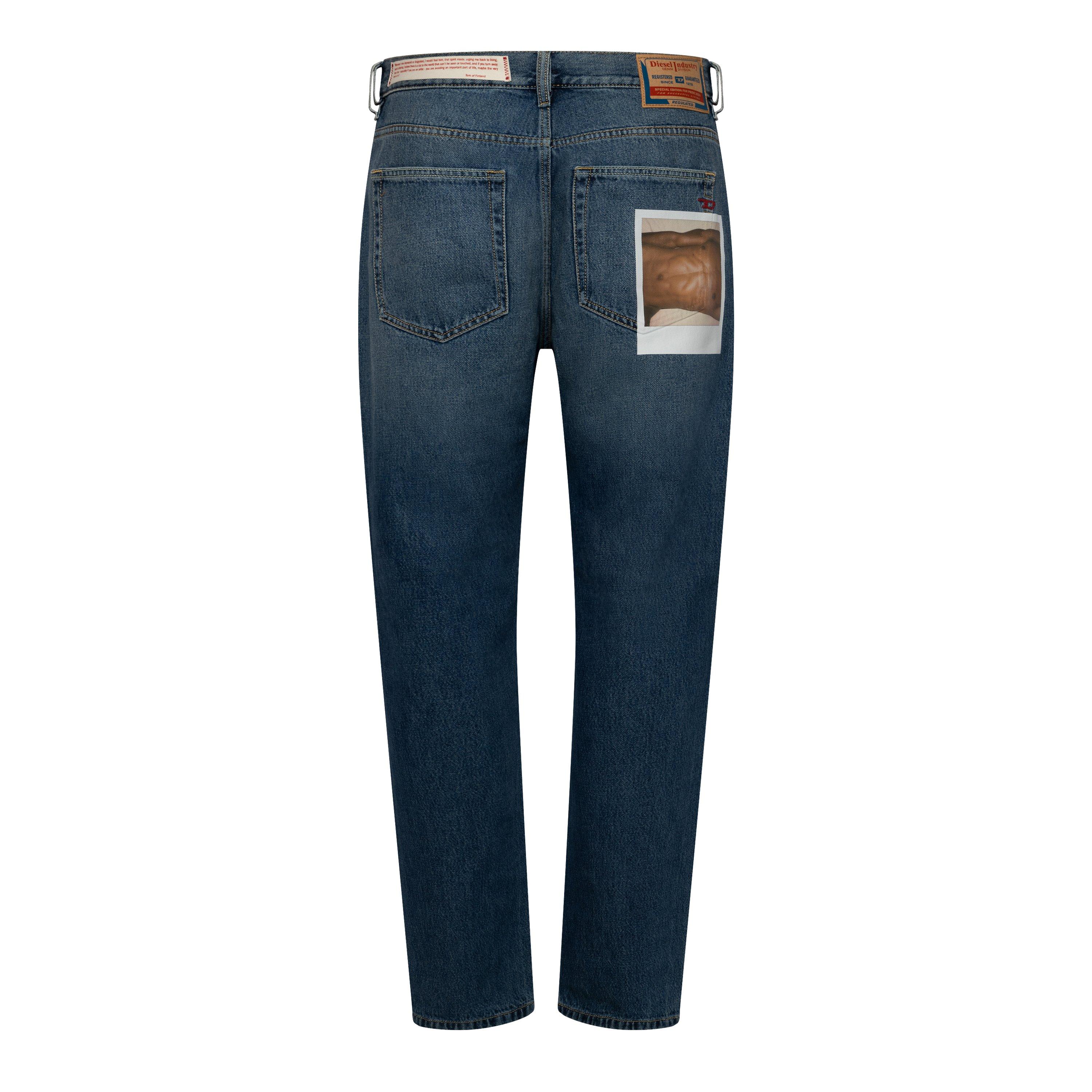 Blue Denim - Diesel - Men's D-Viker Straight Leg Jeans - 2