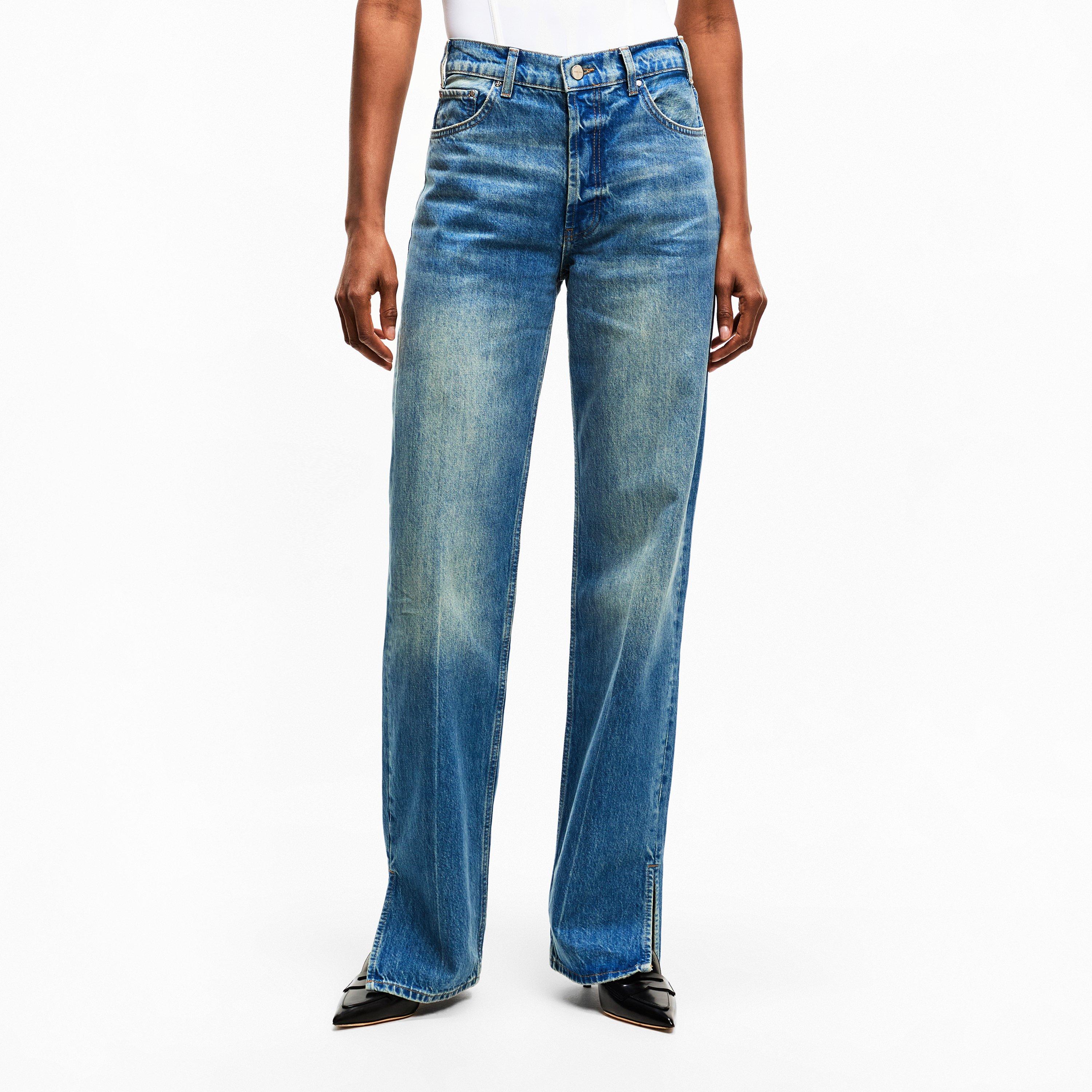 Nordic Blue - Anine Bing - Women's Roy Straight Leg Jeans - 3