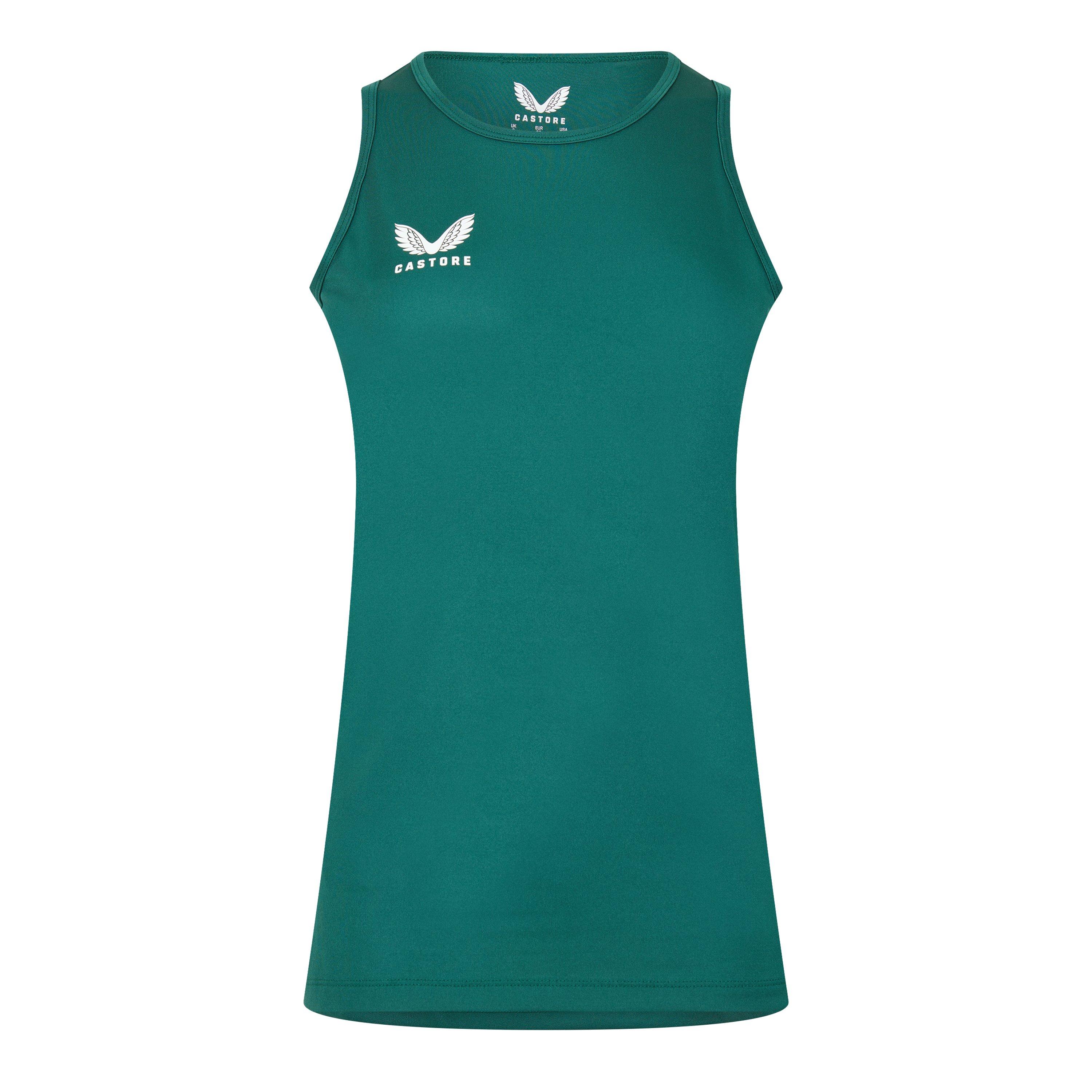 Castore Women's Strappy Muscle Vest - Botanical Grn - 6 (2XS)