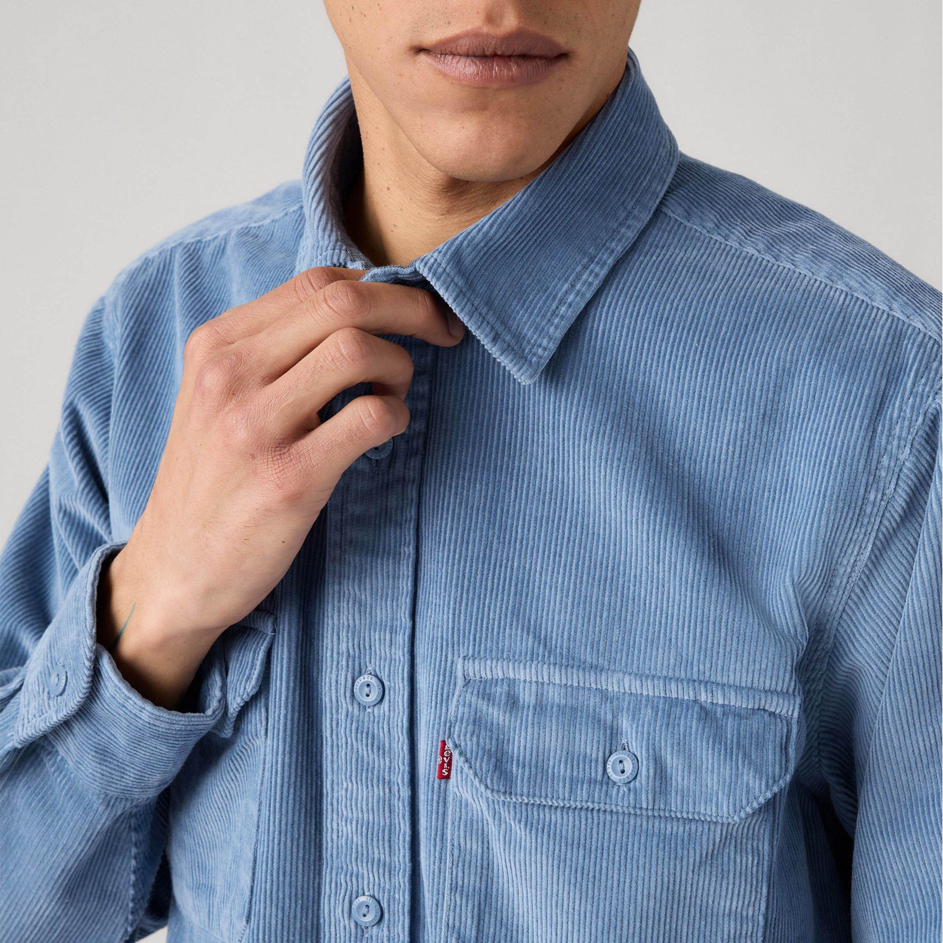 SUNSET BLUE - Levis - Levis Classic Worker Corduroy Shirt - 4