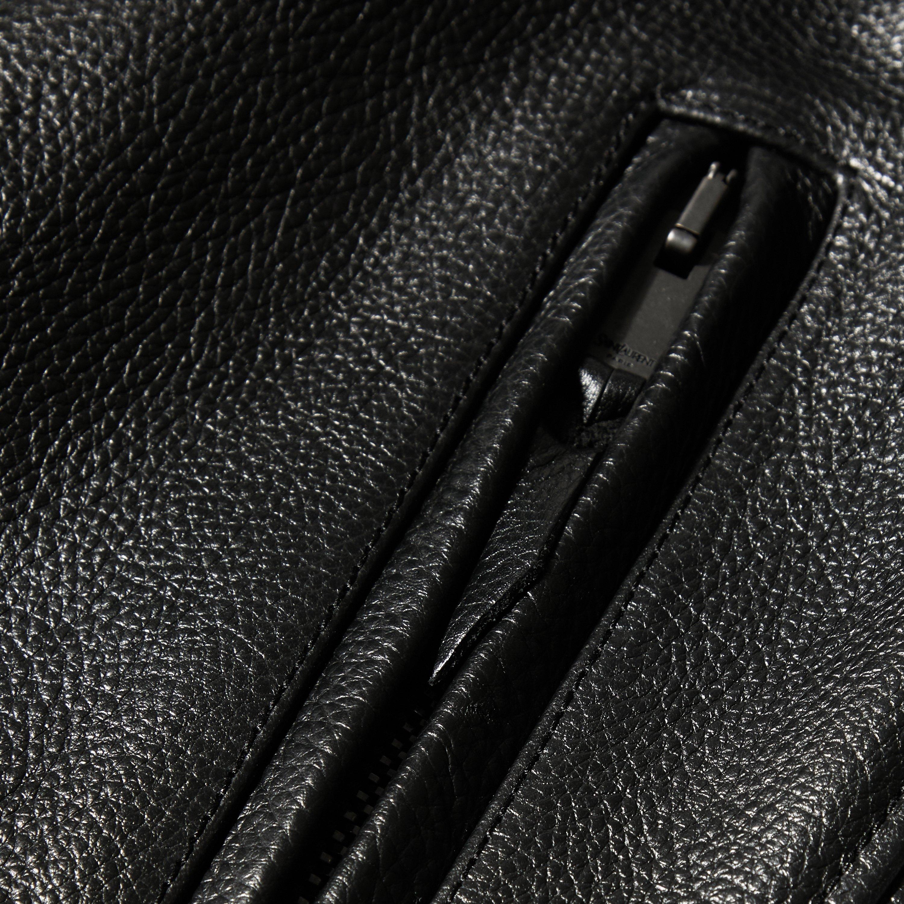 Noir/Naturel - Saint Laurent - Women's Pencil Skirt - 5