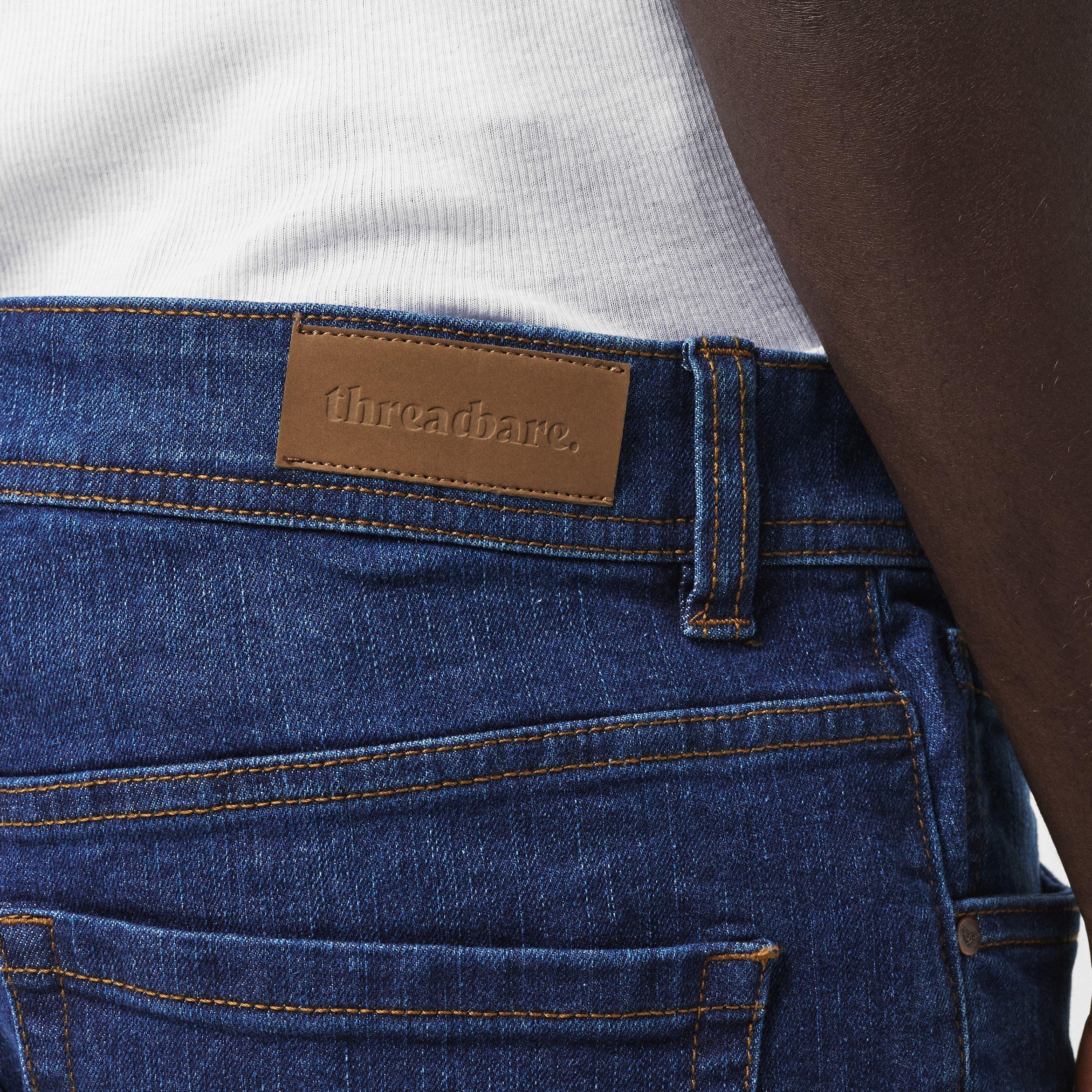 Middenblauwe wassing - Threadbare - Edmonton Short Sn54 - 5