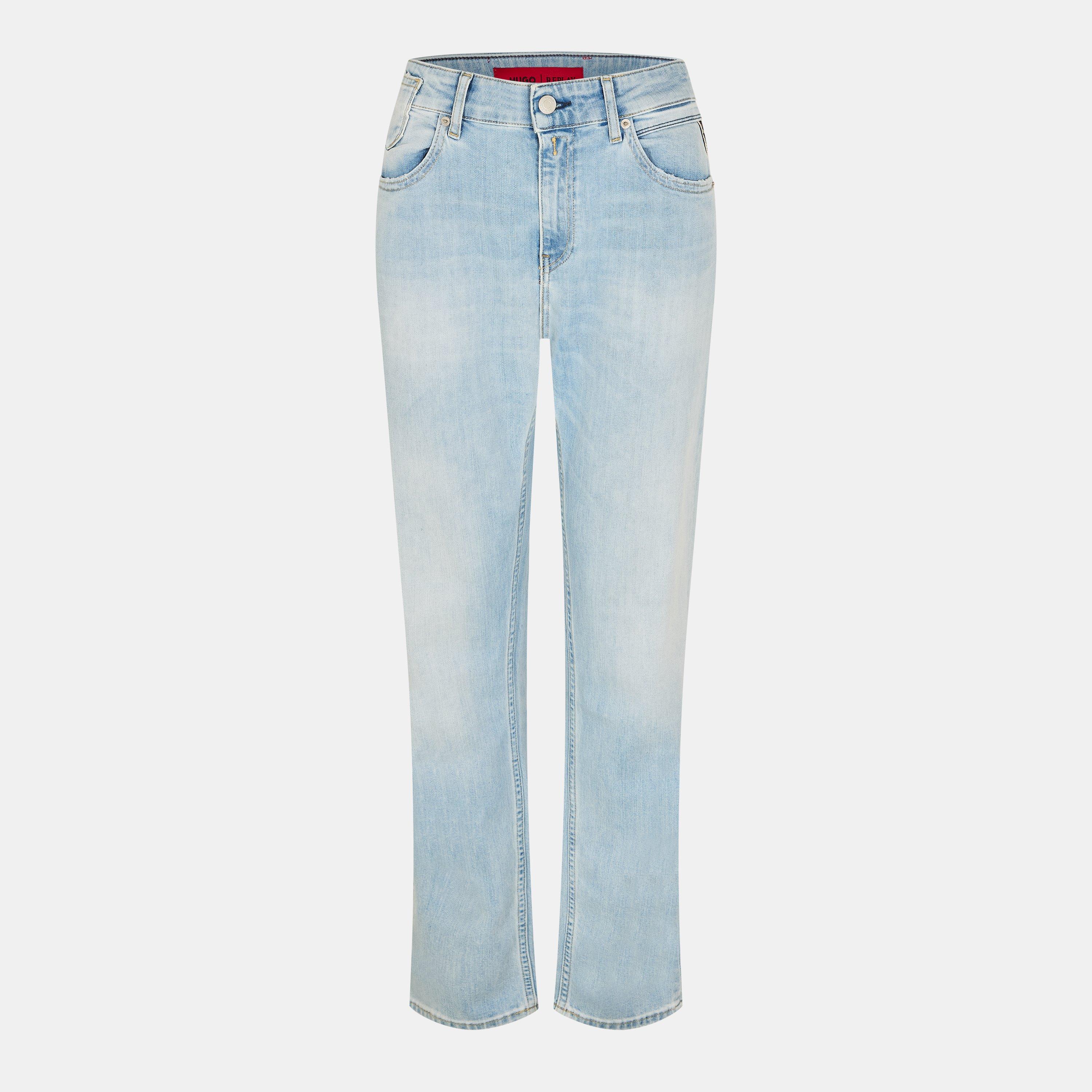 Charcoal - Hugo - Women's Marty Straight Leg Jeans - 1