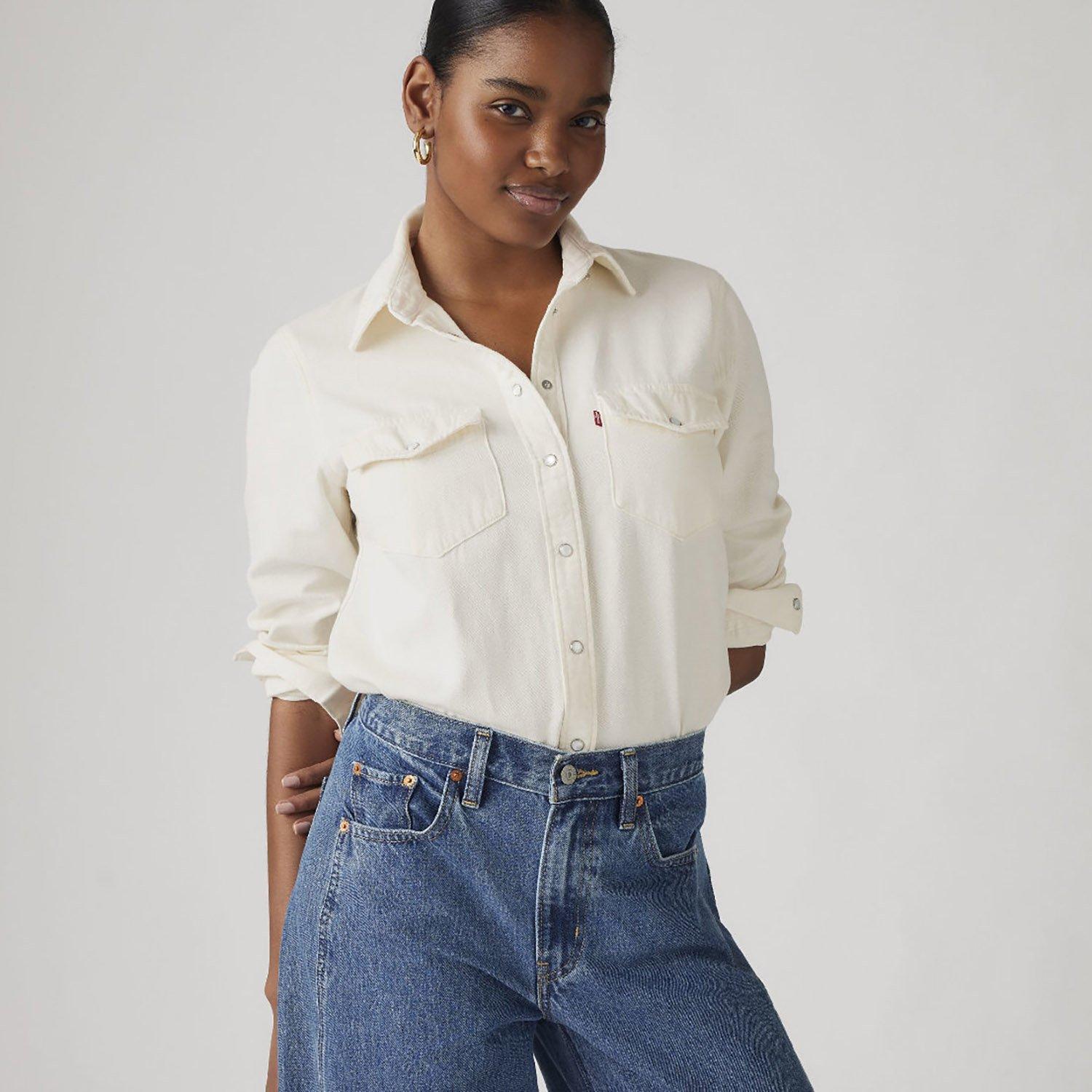 Ecru Crew 4 - Levis - Levis Iconic Western Ecru Crew 4 - 4