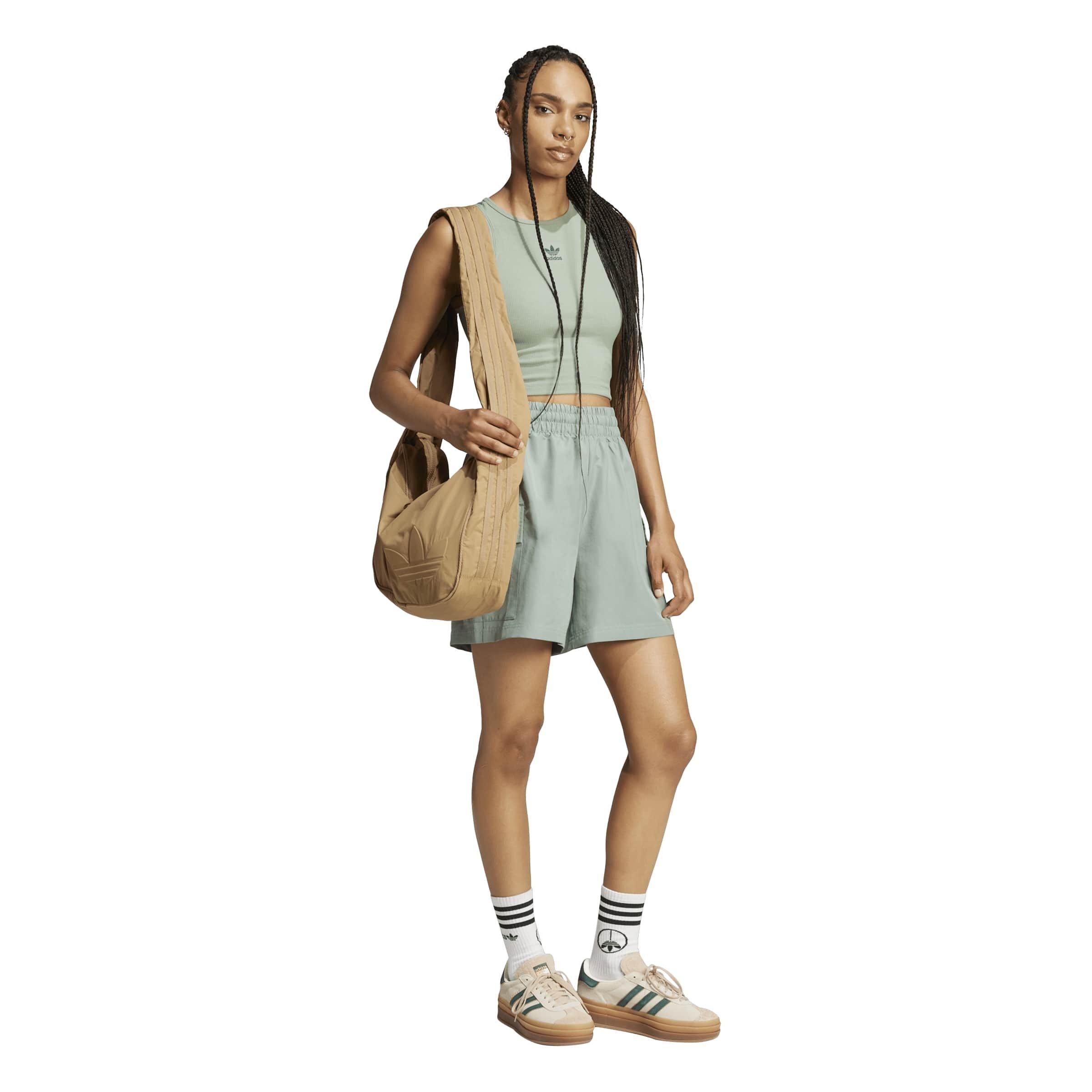 silver green - adidas Originals - Adidas Esnt Rib Tank Ld99 - 7