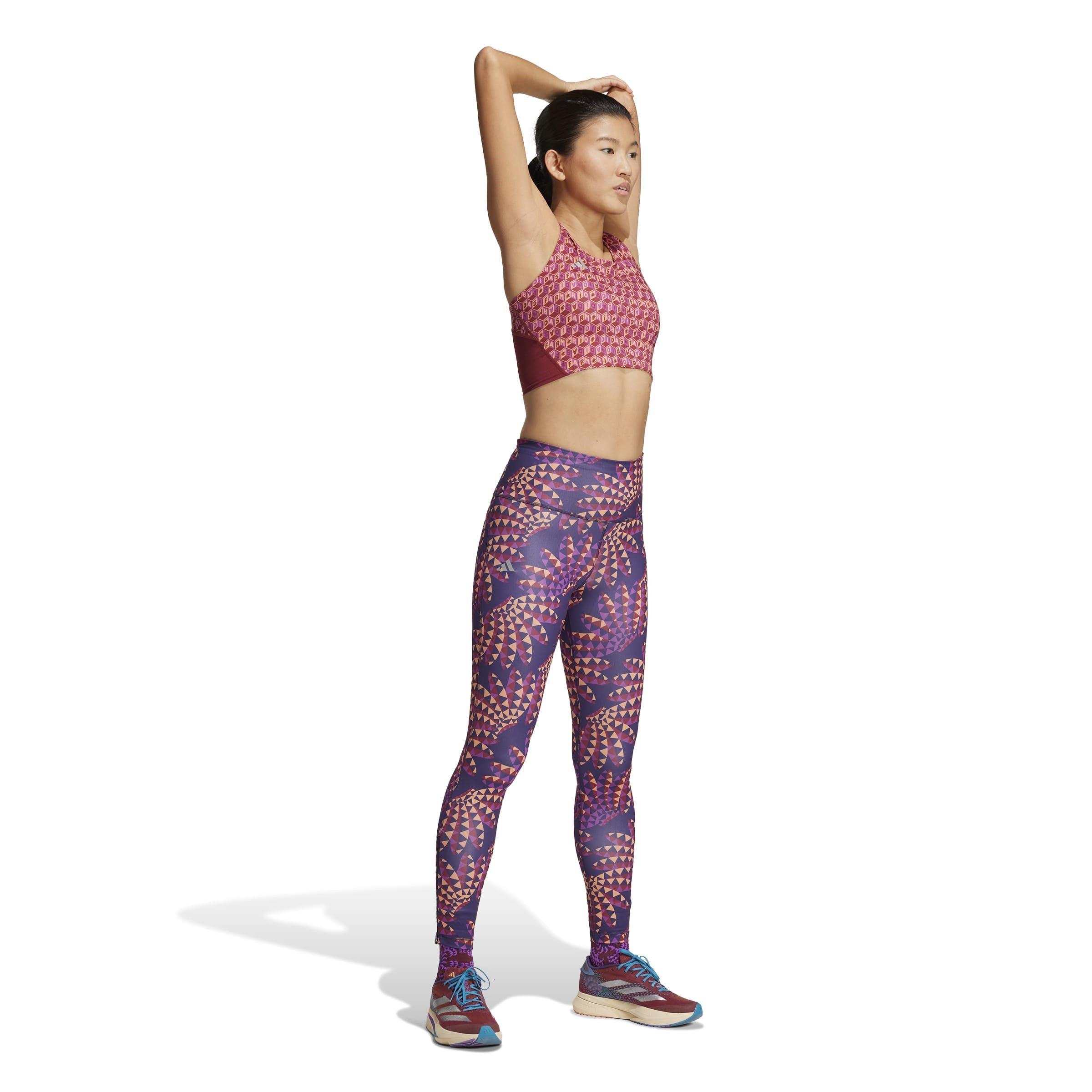 Edles Kastanienbraun - adidas - Adizero X Farm Crop Top Womens - 4