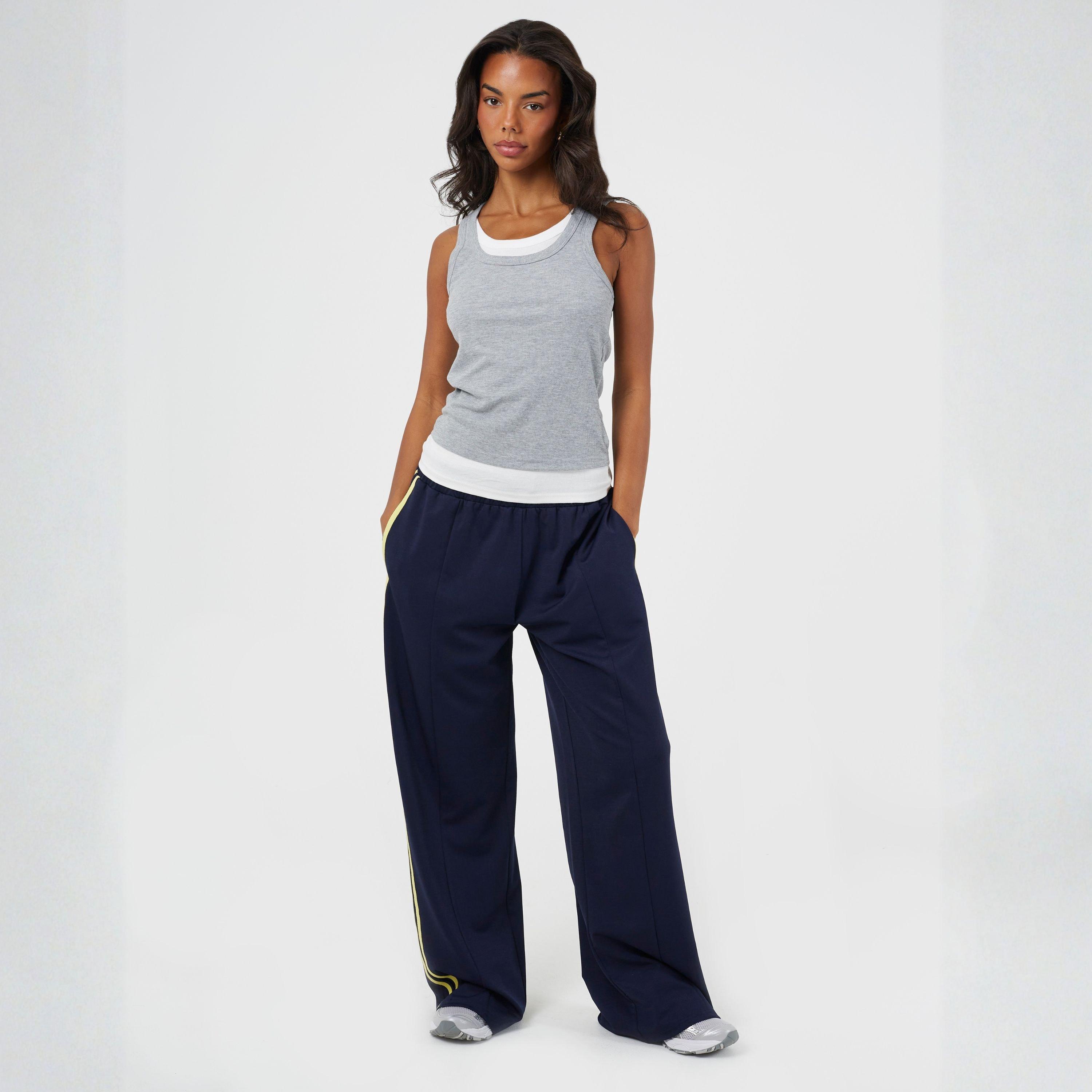 Siva/Bijela - Brave Soul - BS Womens Double Layer Vest - 4
