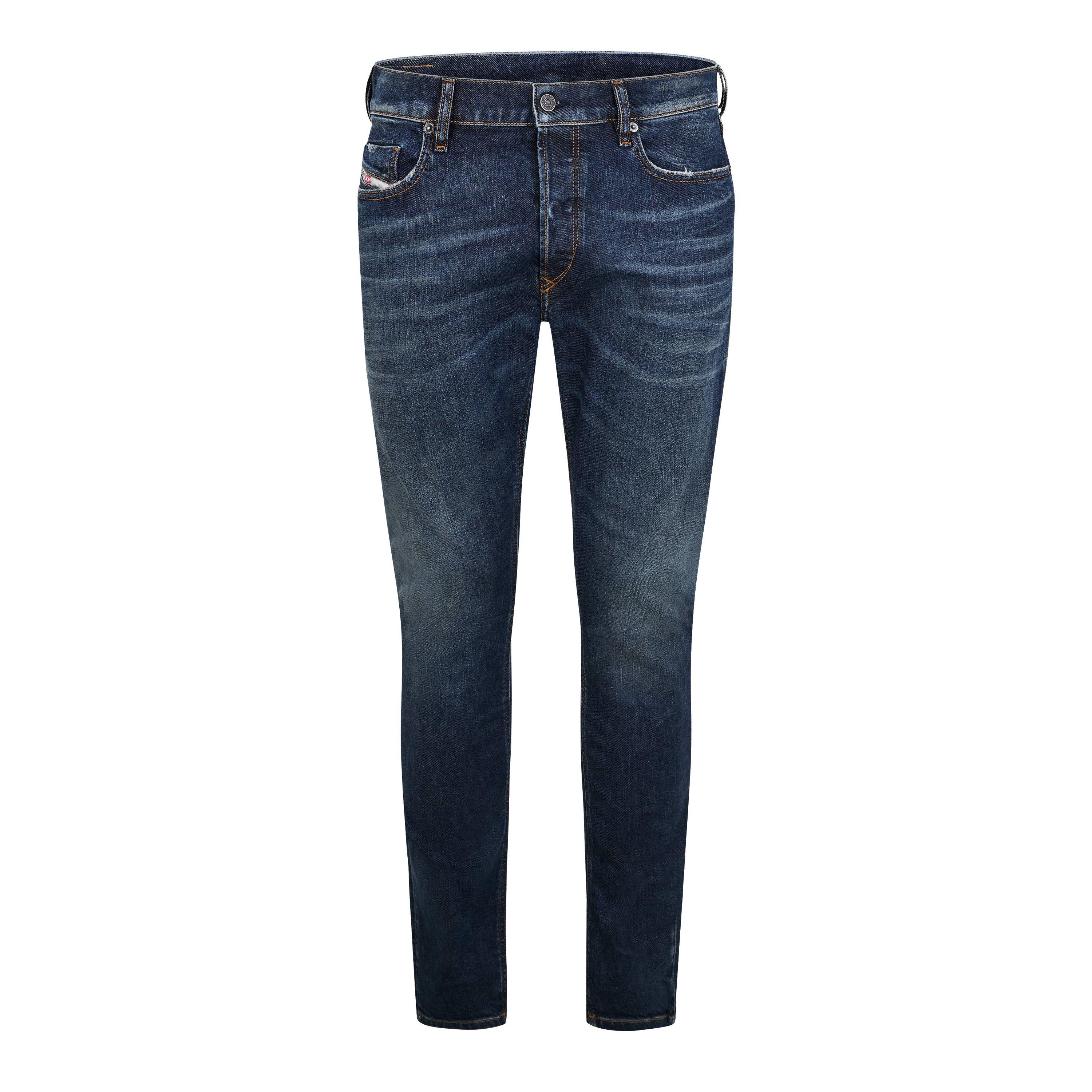 Diesel Men's Straight Leg Jeans - Blue Denim - 32W R