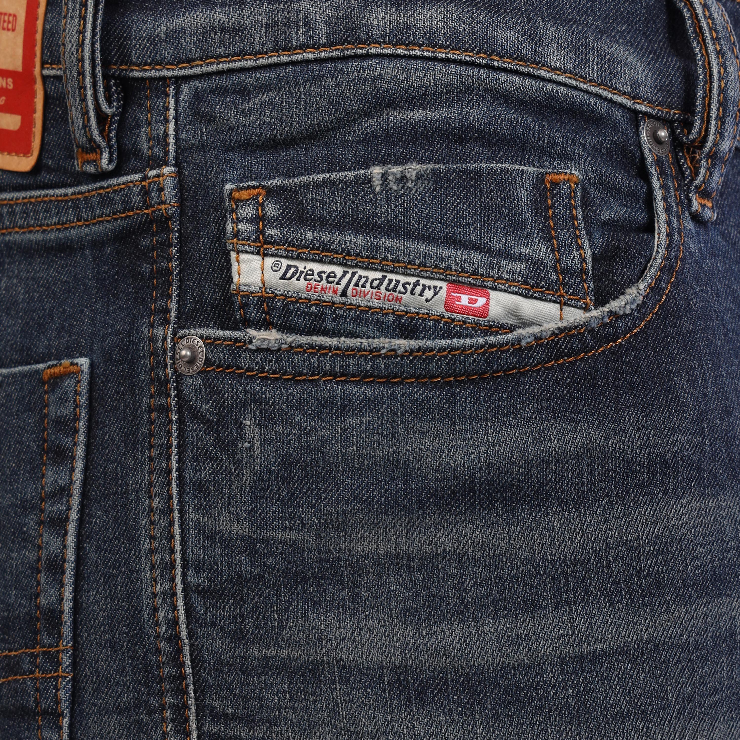 Blue Denim - Diesel - Men's Straight Leg Jeans - 5