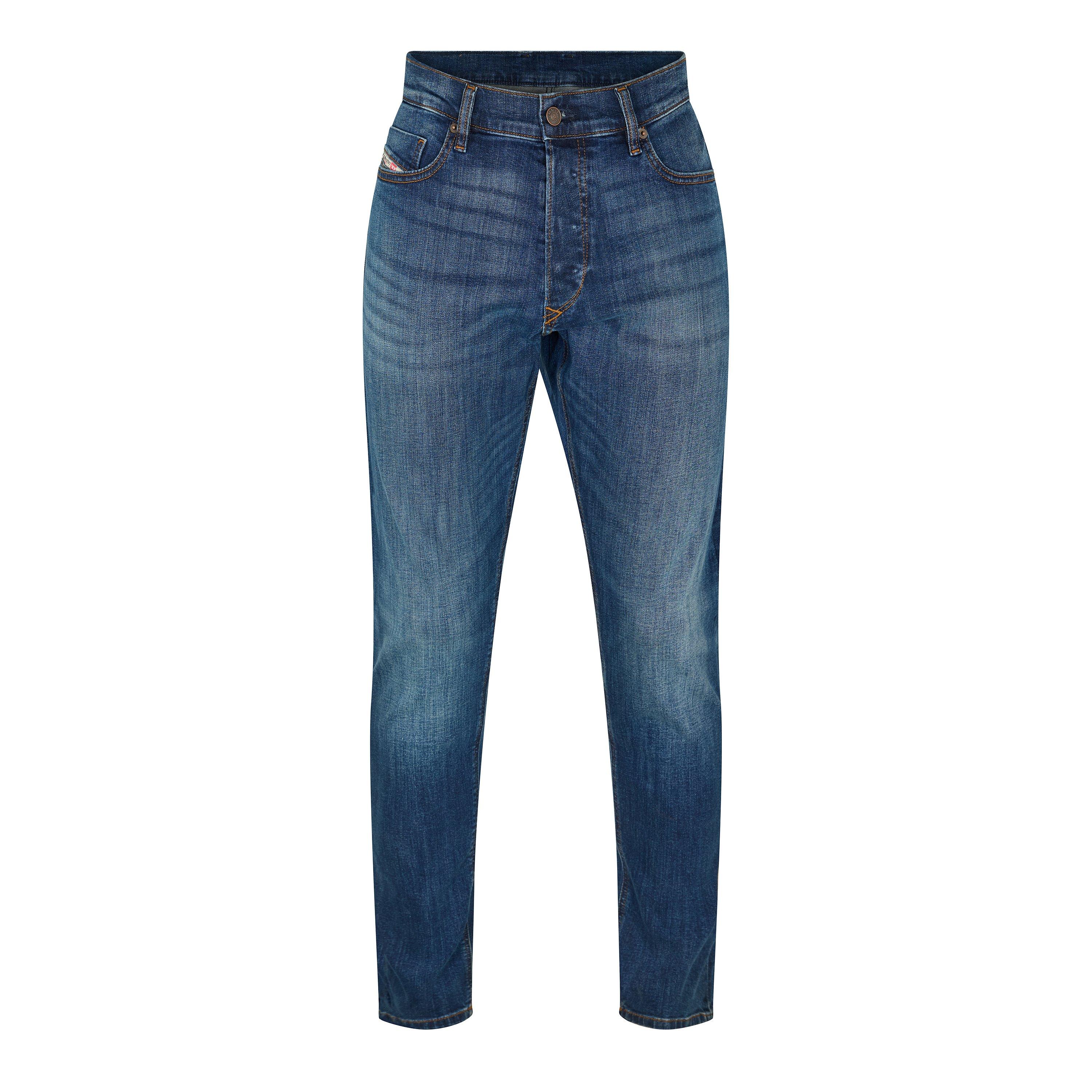 Diesel Men's Straight Leg Jeans - Blue Denim - 32W R