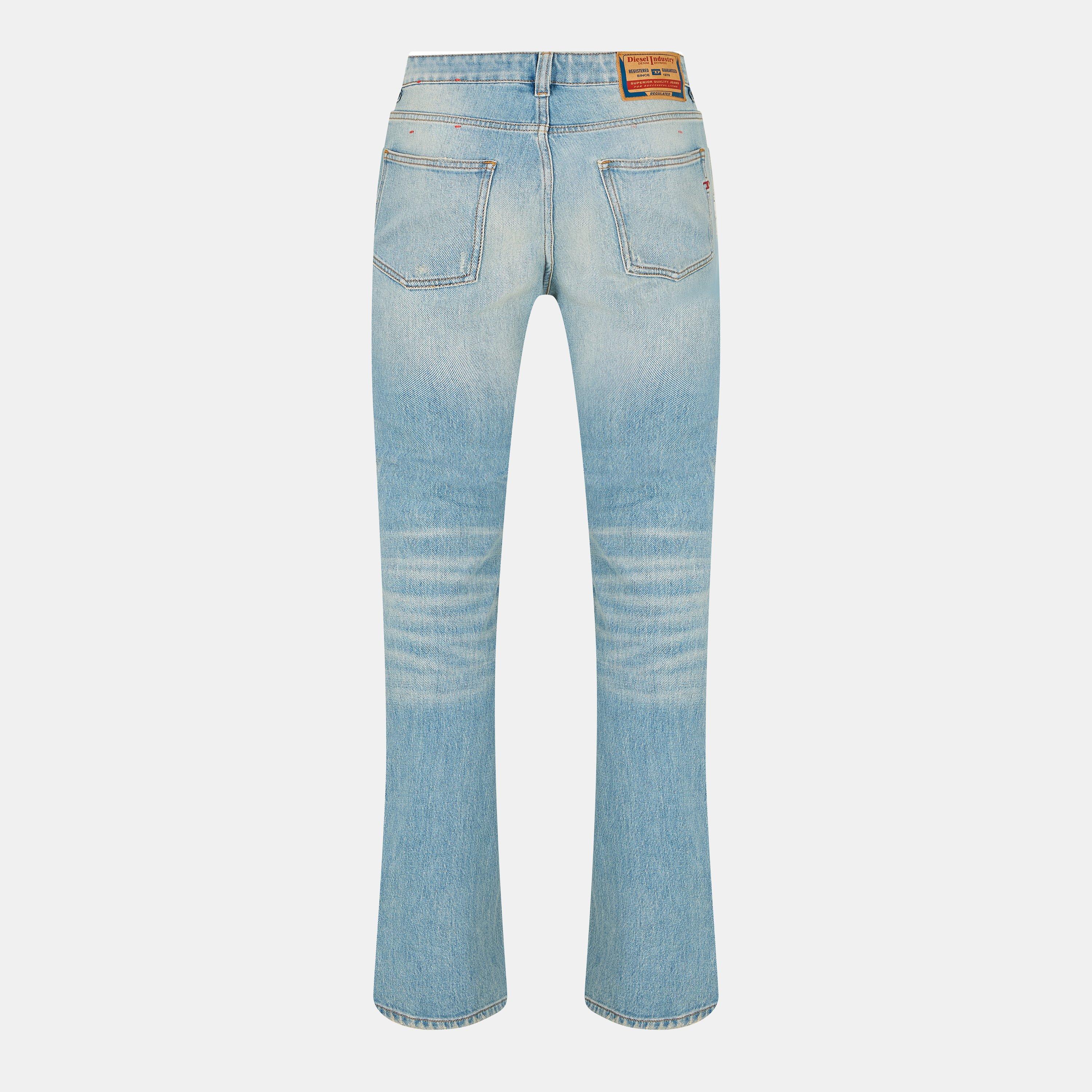 Blue Denim - Diesel - Men's Straight Leg Jeans - 2