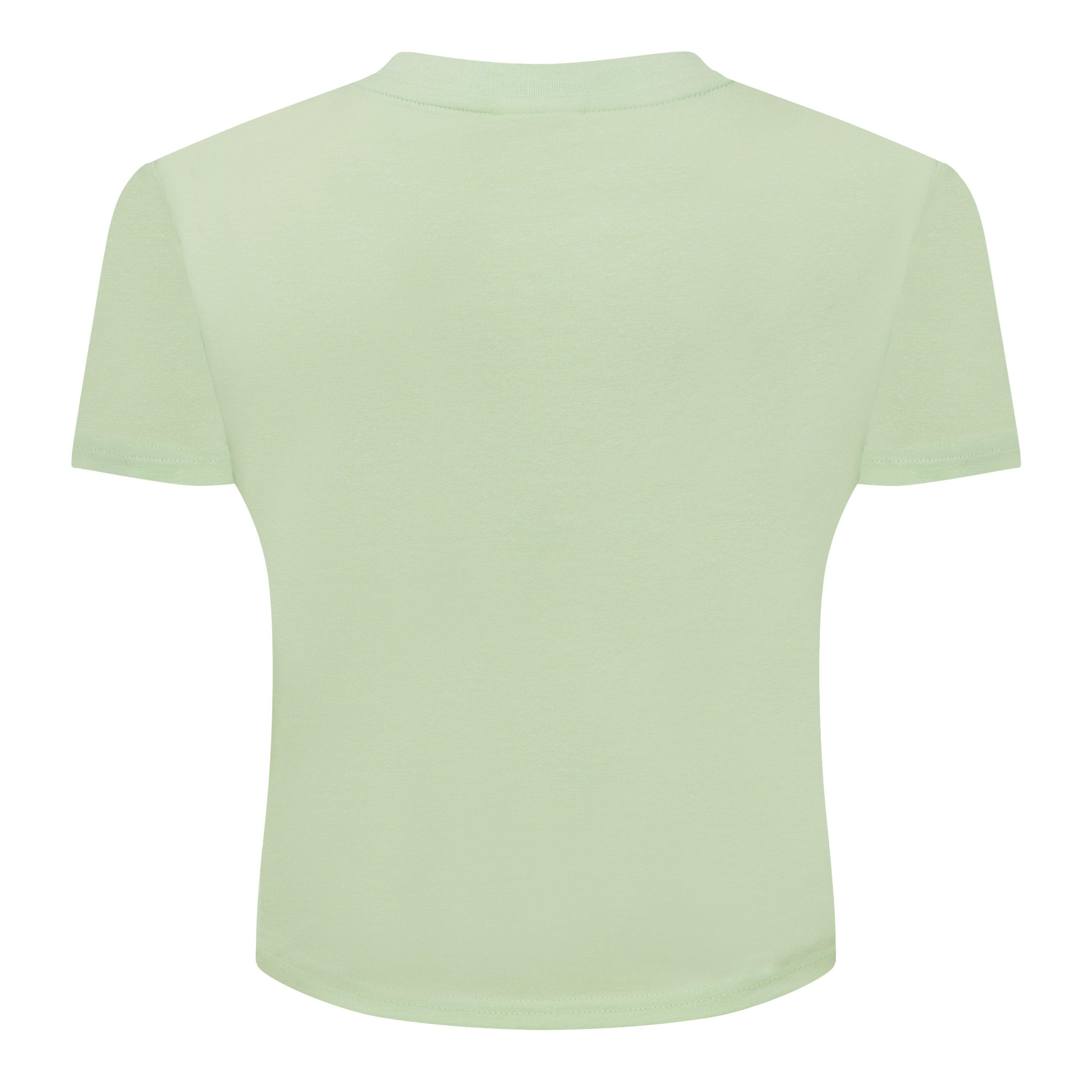 Meereschaum / Weiß - Umbro - Logo Crop Top - 2