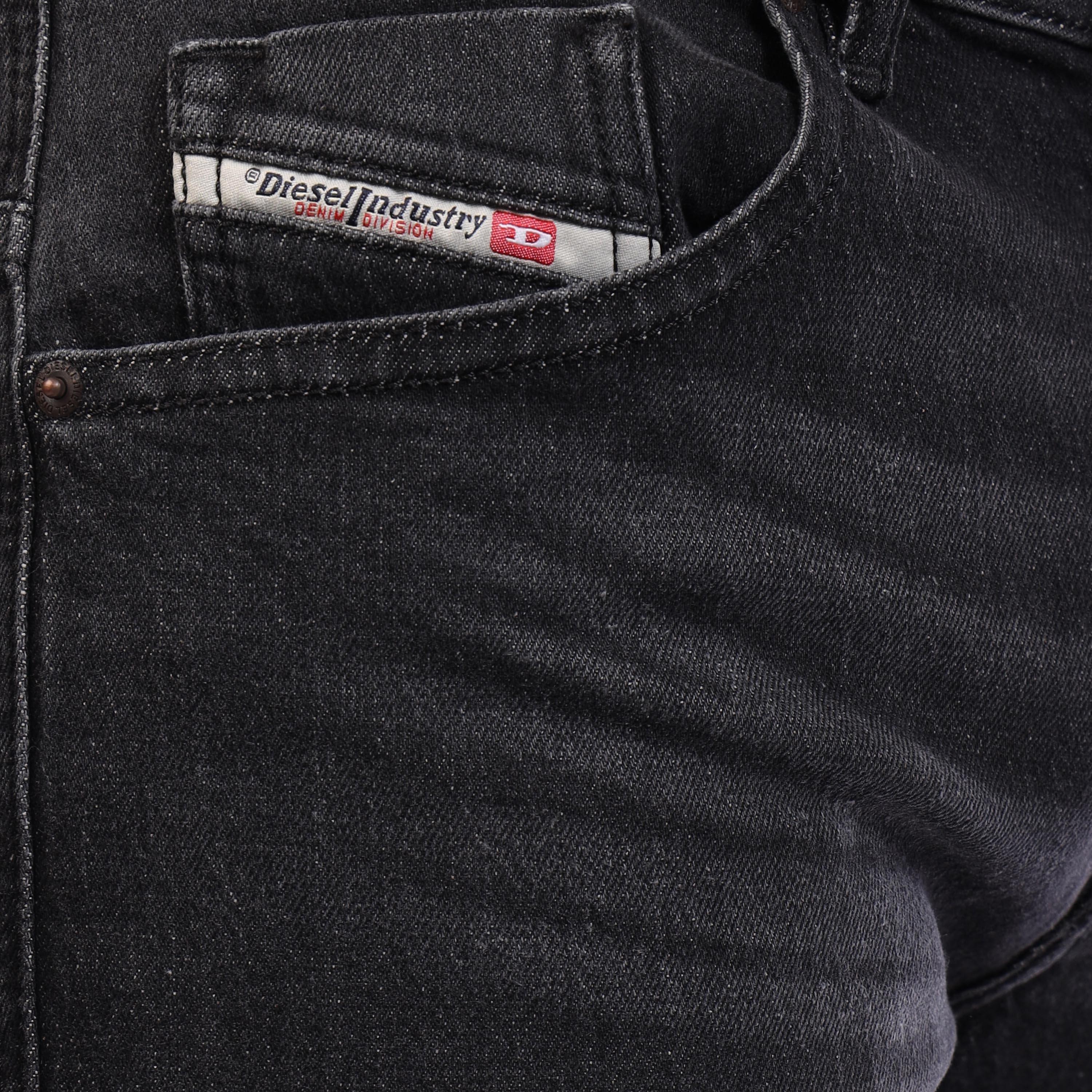 Blk Gry Denim - Diesel - Men's Straight Leg Jeans - 5