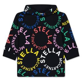 Stella McCartney Circular Logo Cropped Hoodie Junior Girls