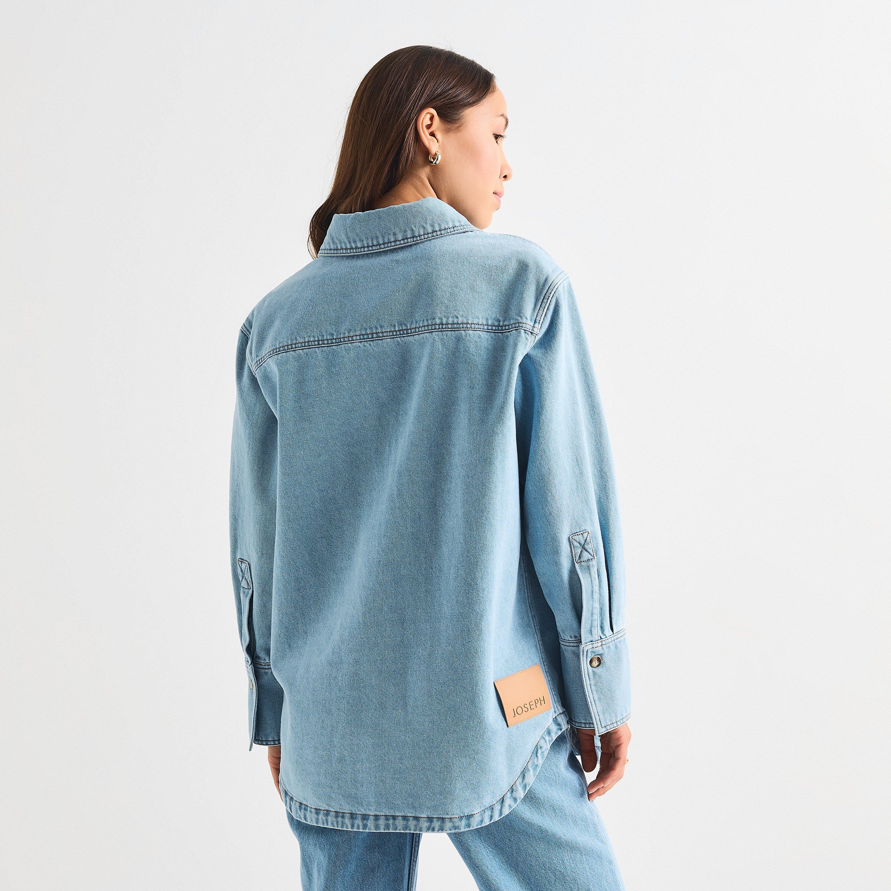 Ice Blue 1457 - Joseph - Joseph Idar Dnm Shrt Ld61 - 4