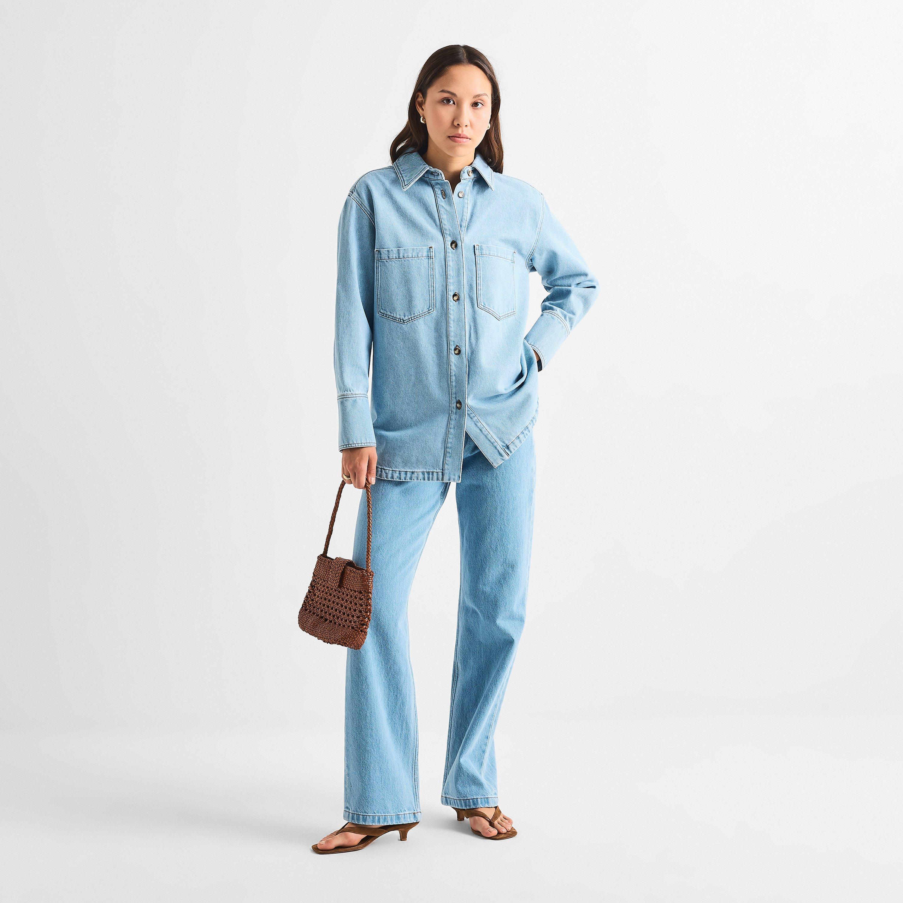Ice Blue 1457 - Joseph - Joseph Idar Dnm Shrt Ld61 - 6