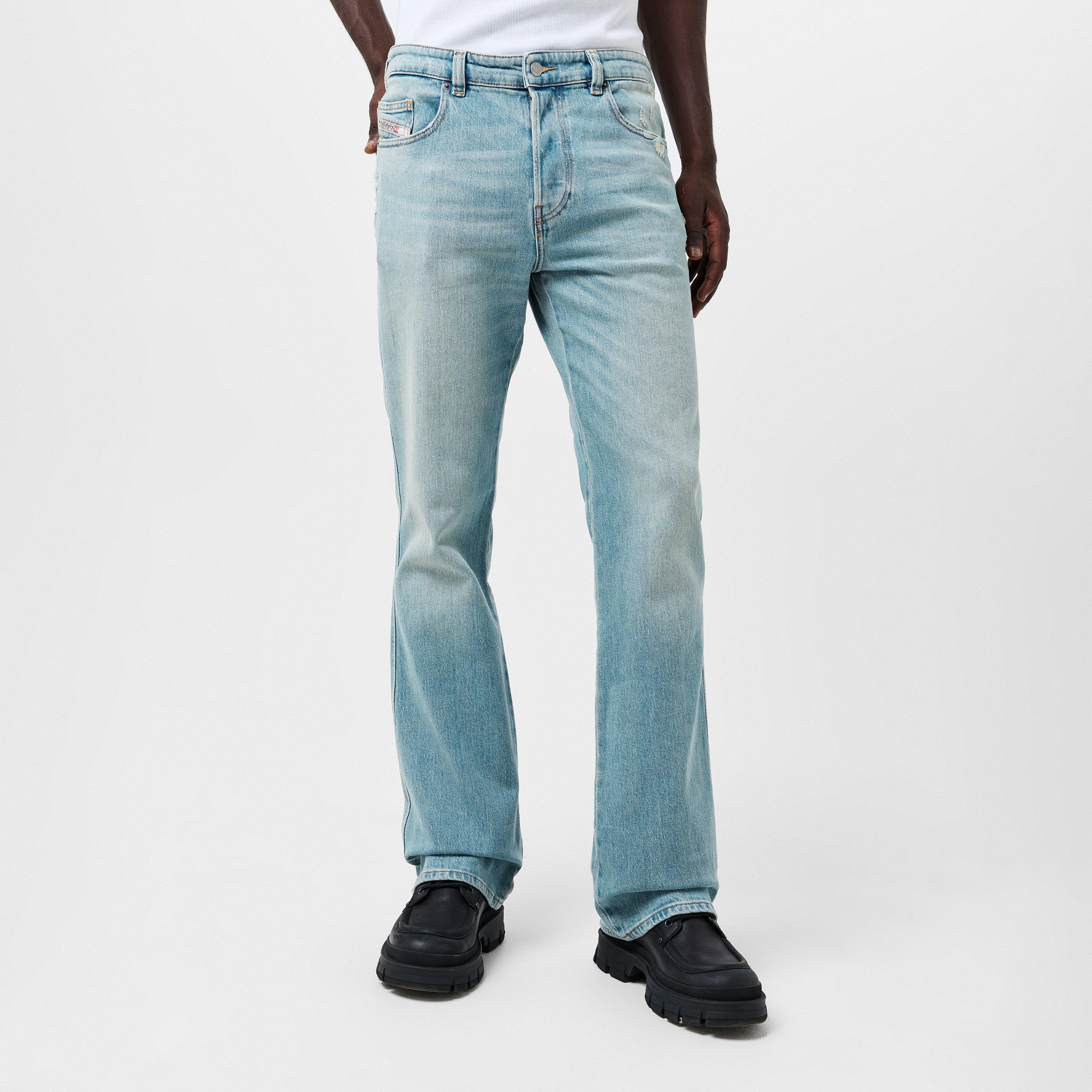 Blue Denim - Diesel - Men's Straight Leg Jeans - 3