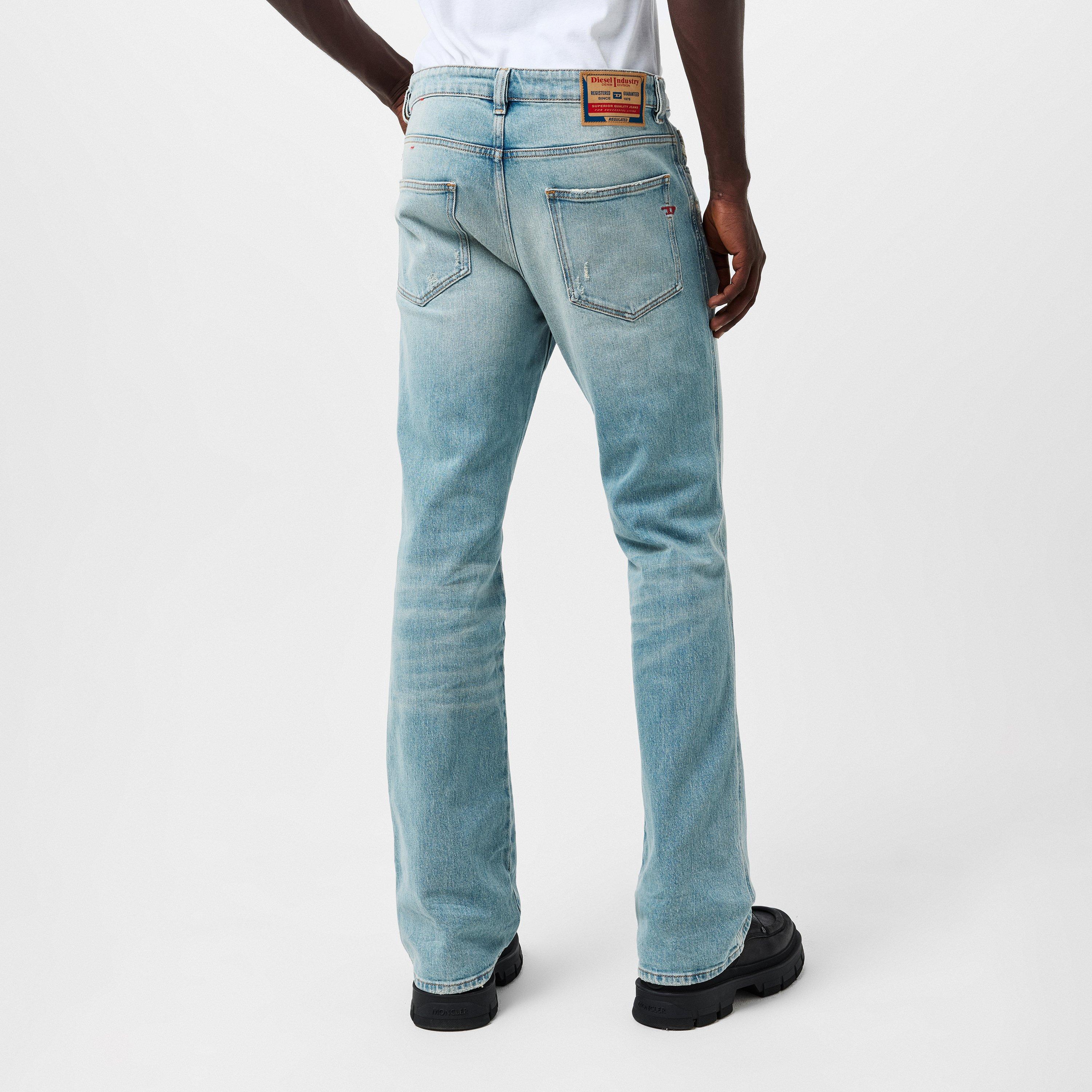 Blue Denim - Diesel - Men's Straight Leg Jeans - 4