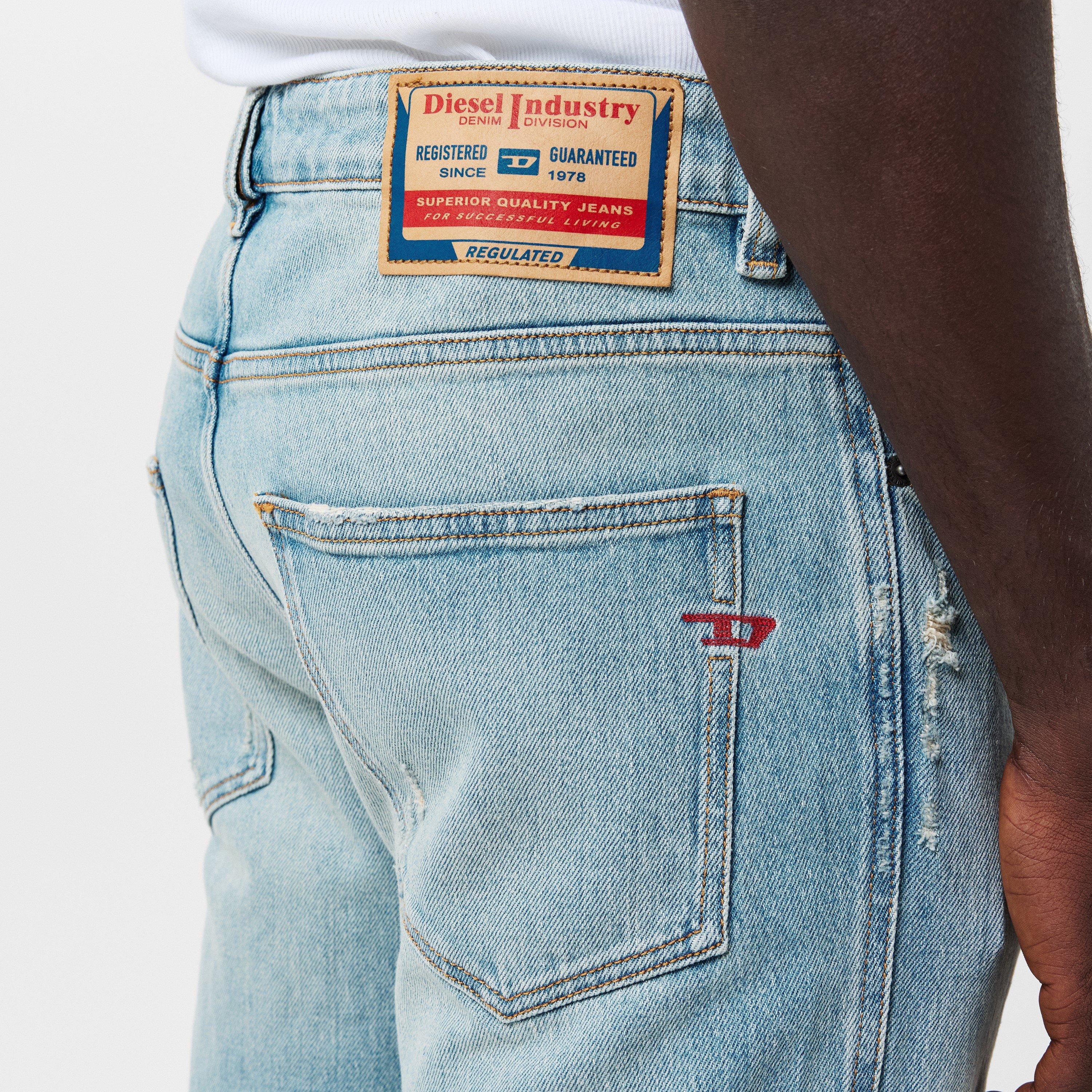 Blue Denim - Diesel - Men's Straight Leg Jeans - 5