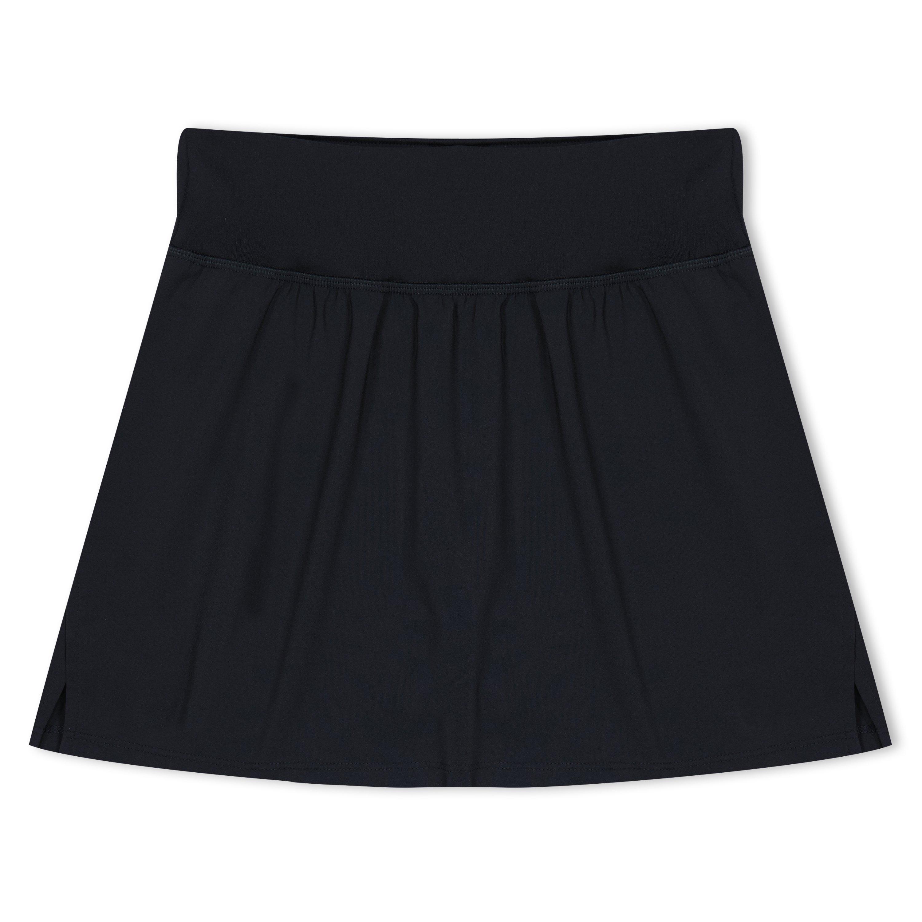 Night Black - Reebok - Workout Ready Vector Skirt Womens Denim Short - 2