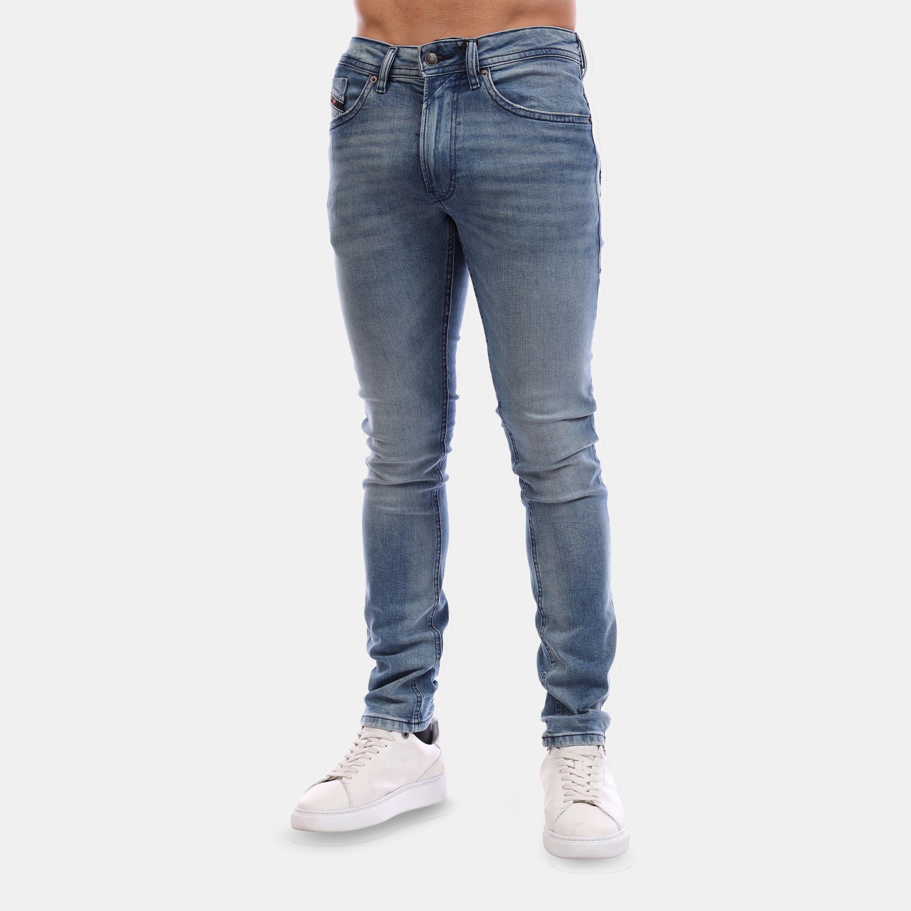 Diesel Men's Straight Leg Jeans - Blue Denim - 29W R